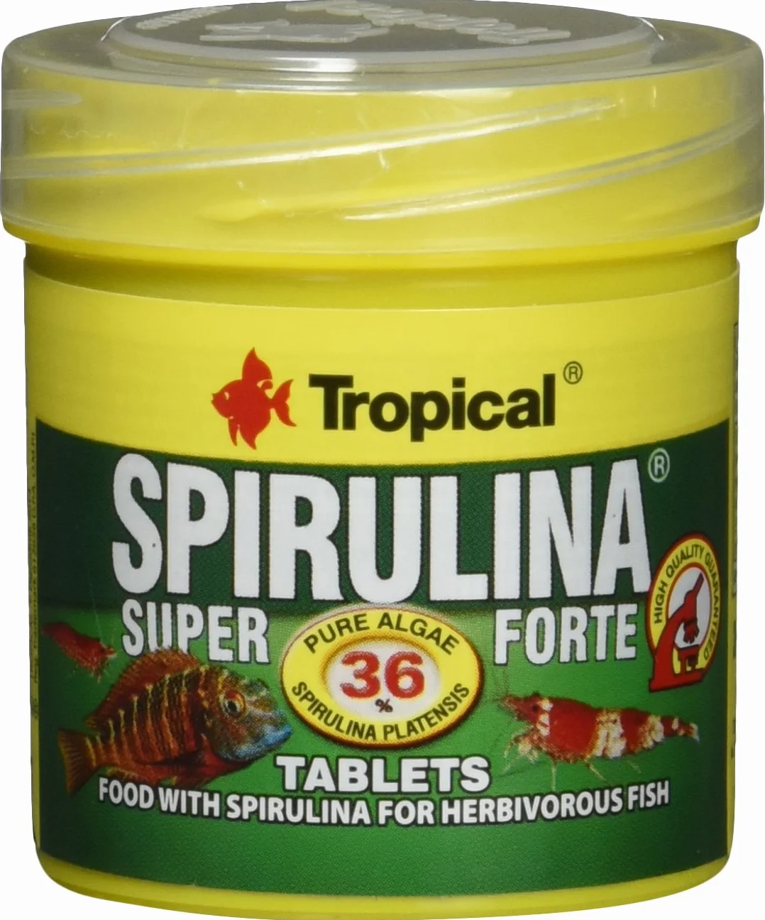 Super Spirulina Forte Tablets 50ml 36g 80 szt. Pokarm roślinny z wysoką zawartością spiruliny