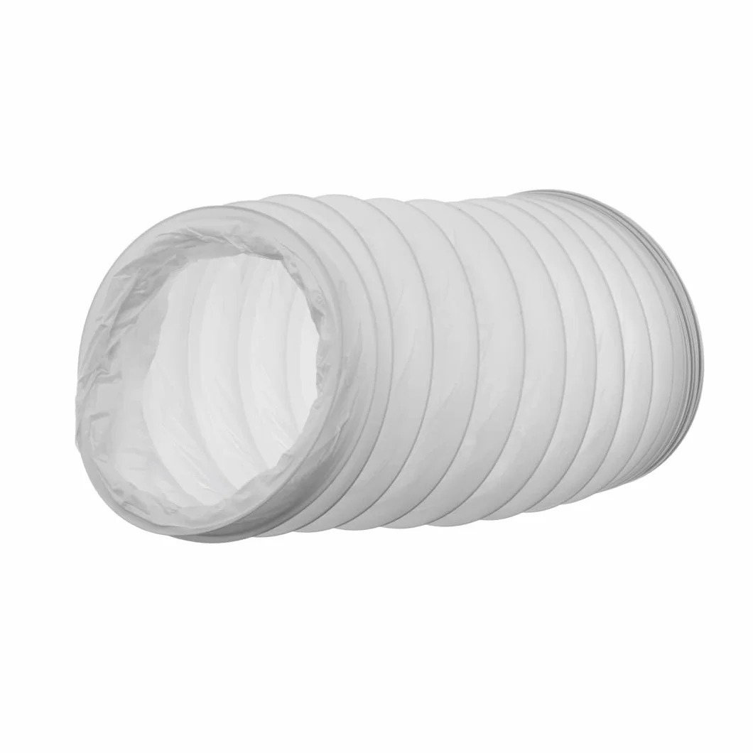Ø 150 mm – 1 m wąż powietrza wylotowego PCW – wąż – wyciąg – powietrze wylotowe do klimatyzatorów, suszarek bębnowych, okapu kuchennego, akcesoria do suszarki