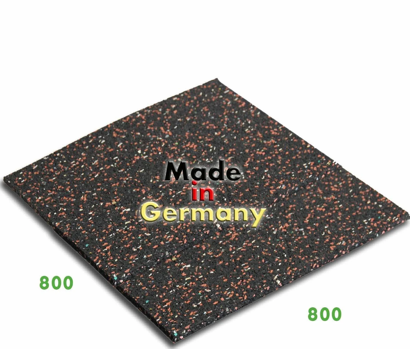 Wysokiej jakości mata antywibracyjna | 80 x 80 cm | Made in Germany | wysoka wydajność | amortyzująca drgania podkładka do pralek i innych urządzeń elektrycznych