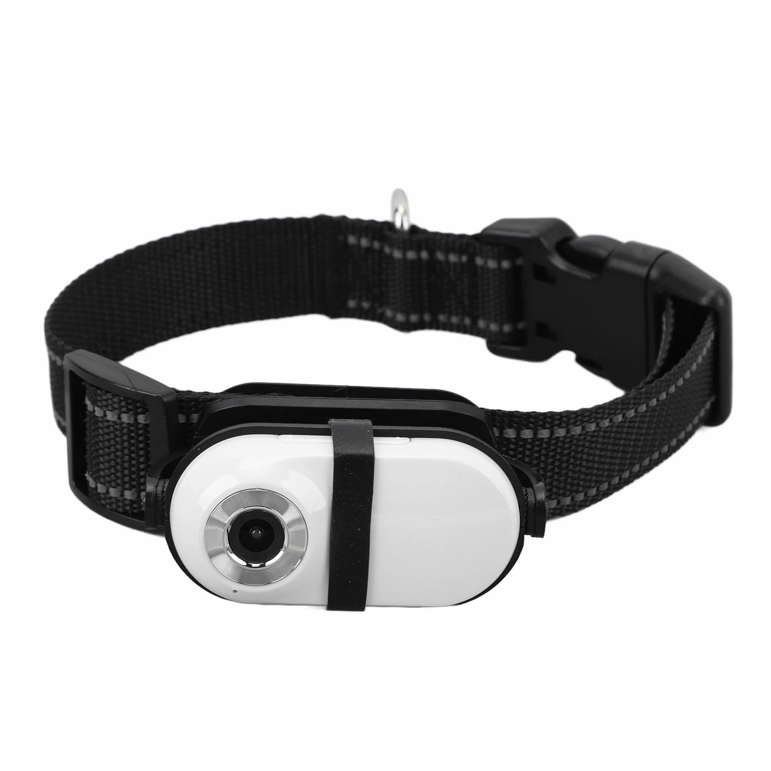 Obroża do Kamery dla Zwierząt Domowych, Kamery HD 1080P dla Zwierząt Domowych Obroża dla Kota Kamera Akcji z Regulowanym Uchwytem, ​​Obroża dla Psa Kamera Na Artykuły (128GB)