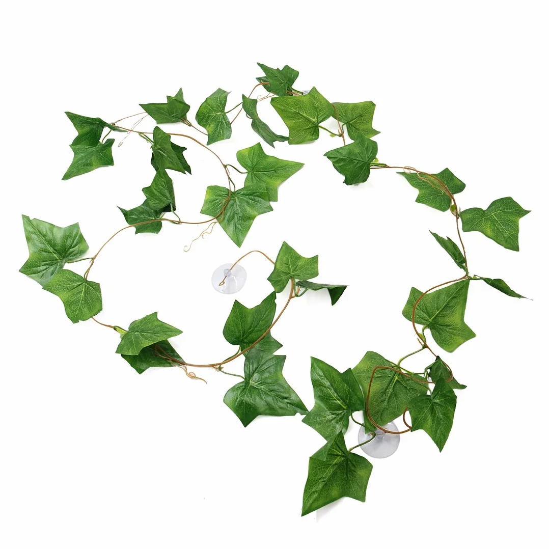 Mapa zielona plastikowa realistyczna roślina winorośl terrarium dekoracja