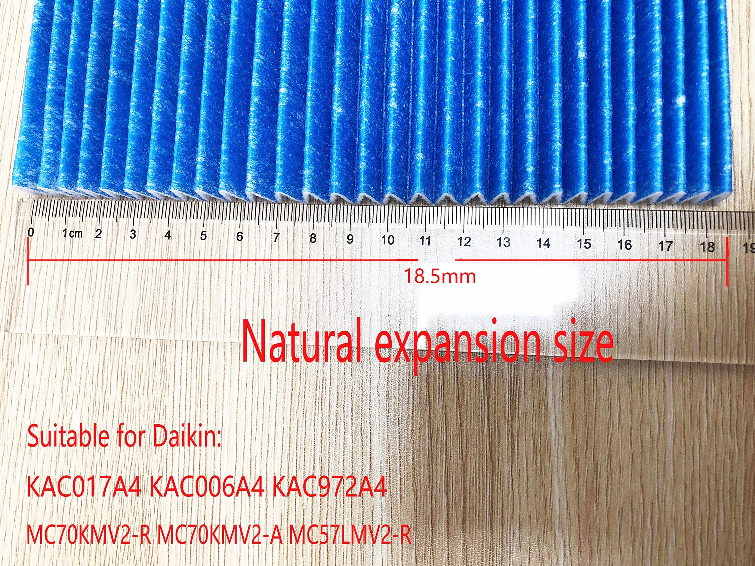 1 szt. Zamiennik filtra oczyszczacza powietrza do Daikin MC70KMV2 Seria MC70KMV2 N MC70KMV2R MC70KMV2 A MC70KMV2 K MC709MV2 (1 szt. Filtr Daikin
