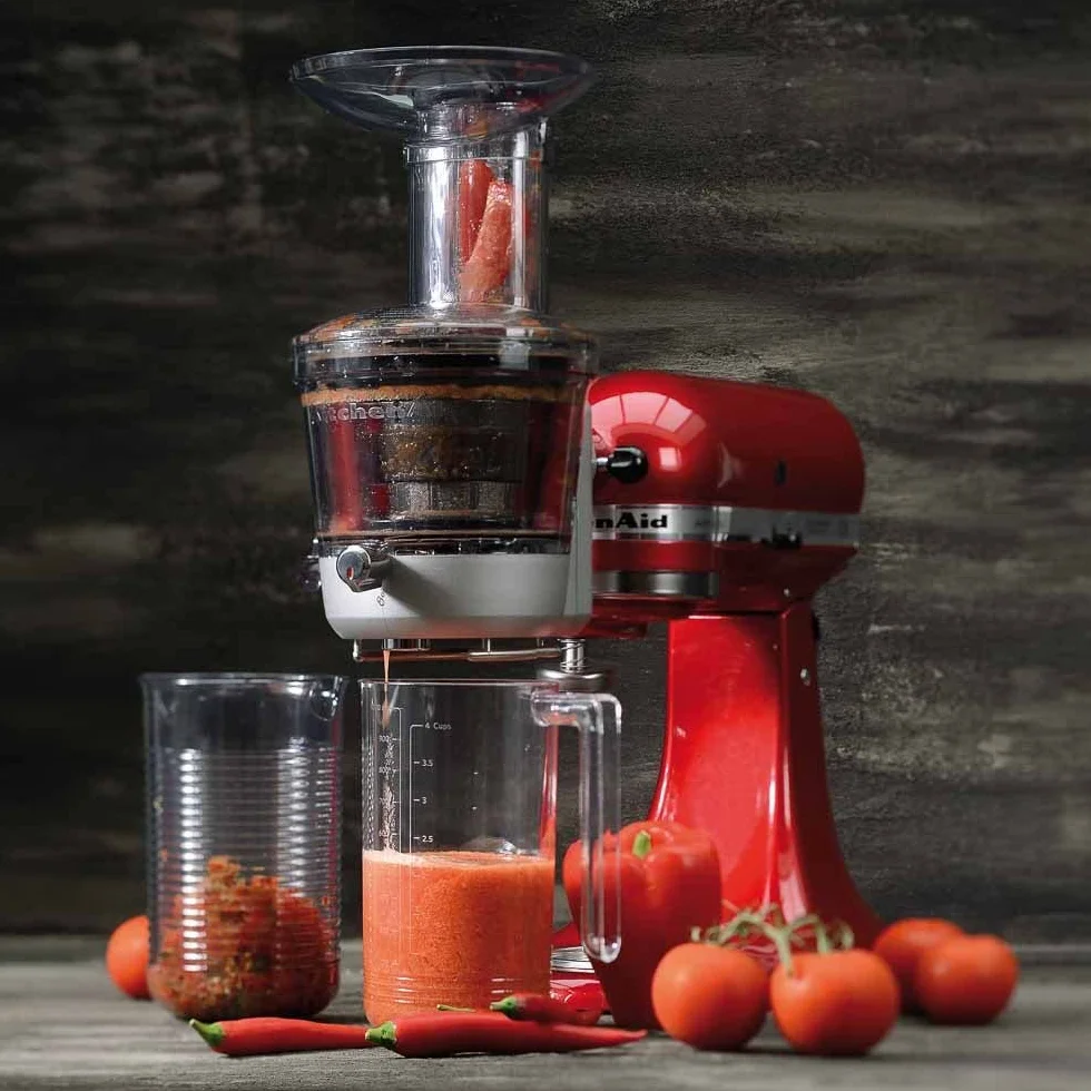 KitchenAid 5KSM1JA nasadka do sokowirówki, srebrna