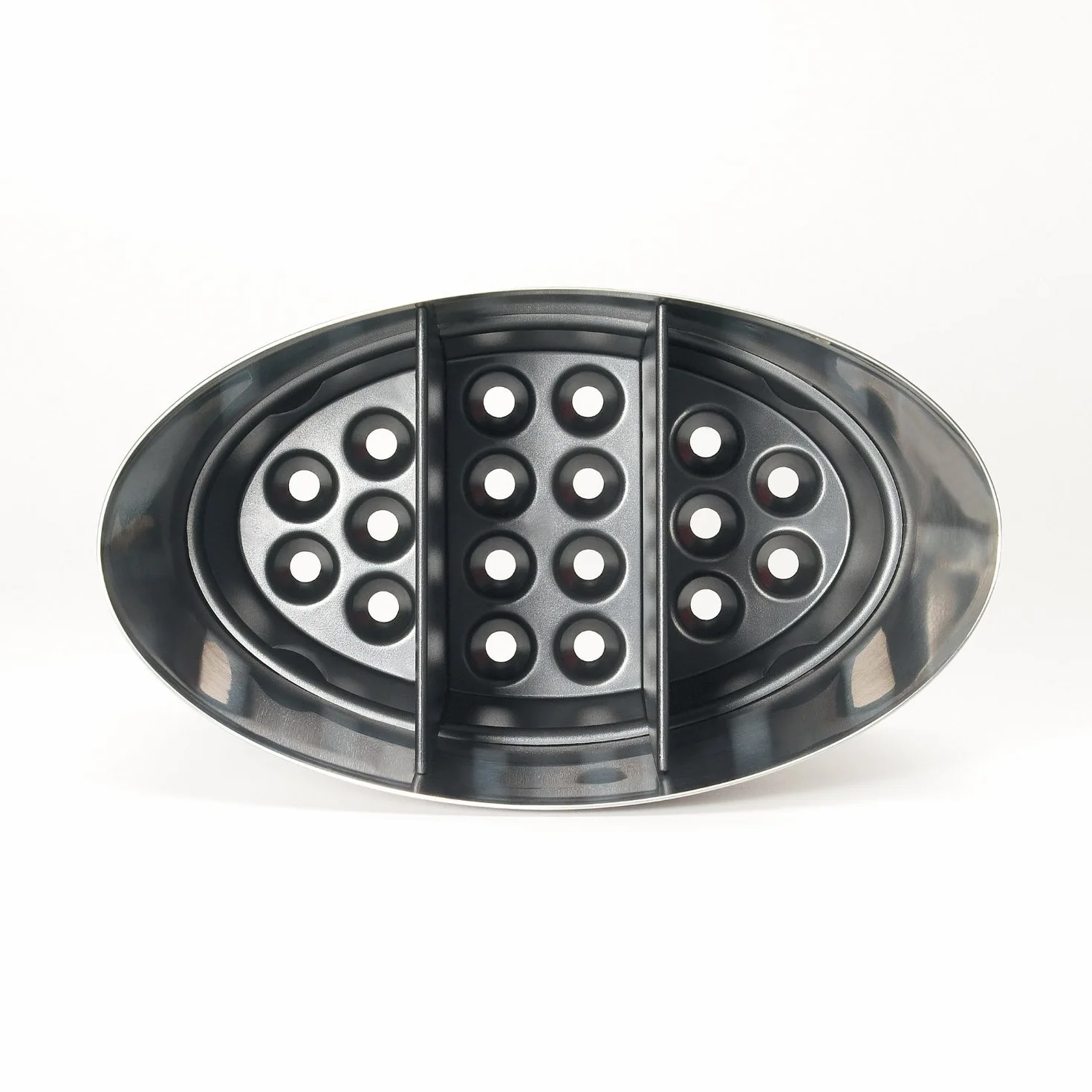 OXO Good Grips (1066734) uchwyt na przybory ze szczotkowanej stali nierdzewnej, srebrny, 21 cm x 12 cm x 15,9 cm