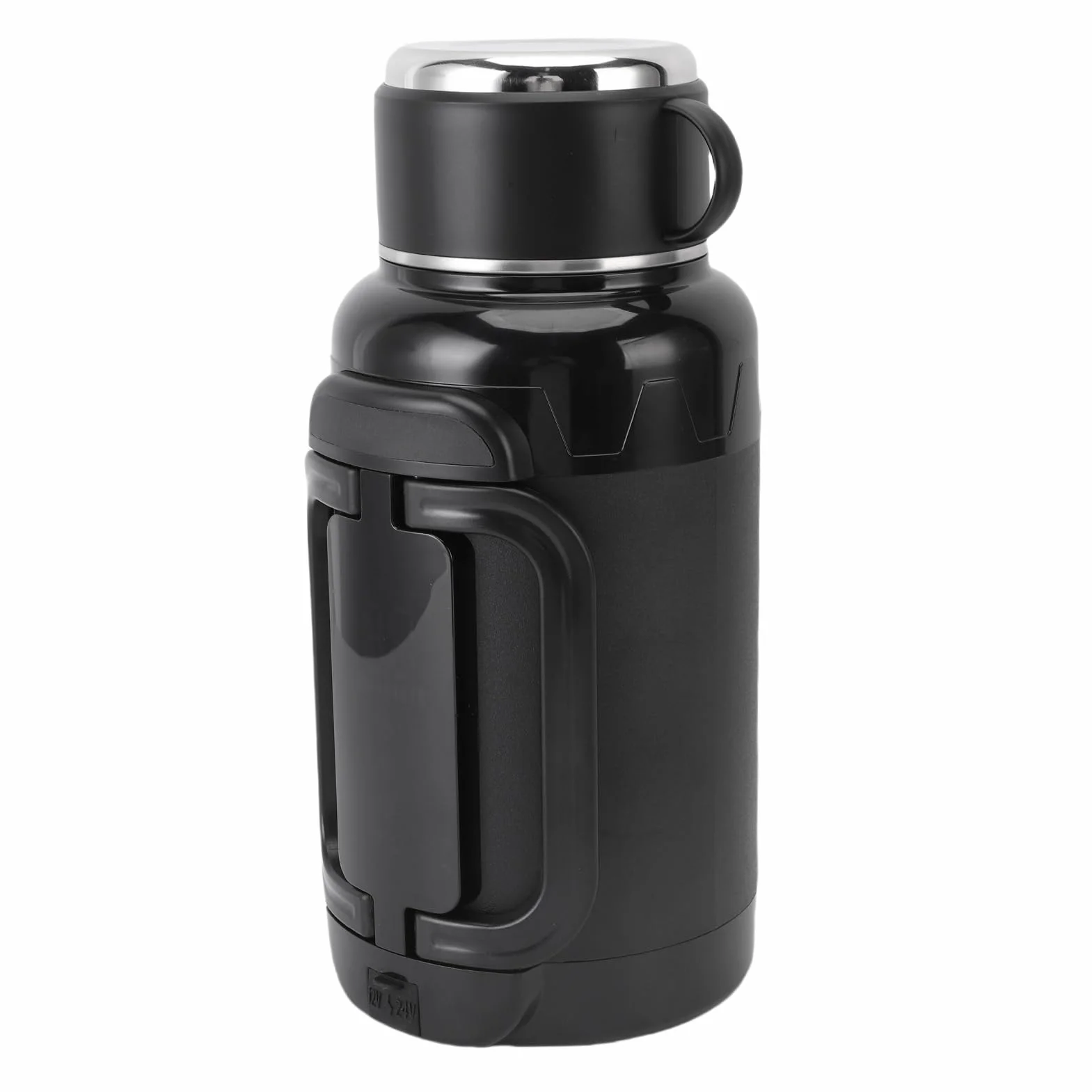 Yctze Czajnik Samochodowy 1500 Ml ze Stali Nierdzewnej 304 na Sucho z Czajnikiem Samochodowym, Przenośny Czajnik do Samochodu, Elektryczny 1500 Ml, Samochodowy ze Stali Nierdzewnej, Bojler, 304