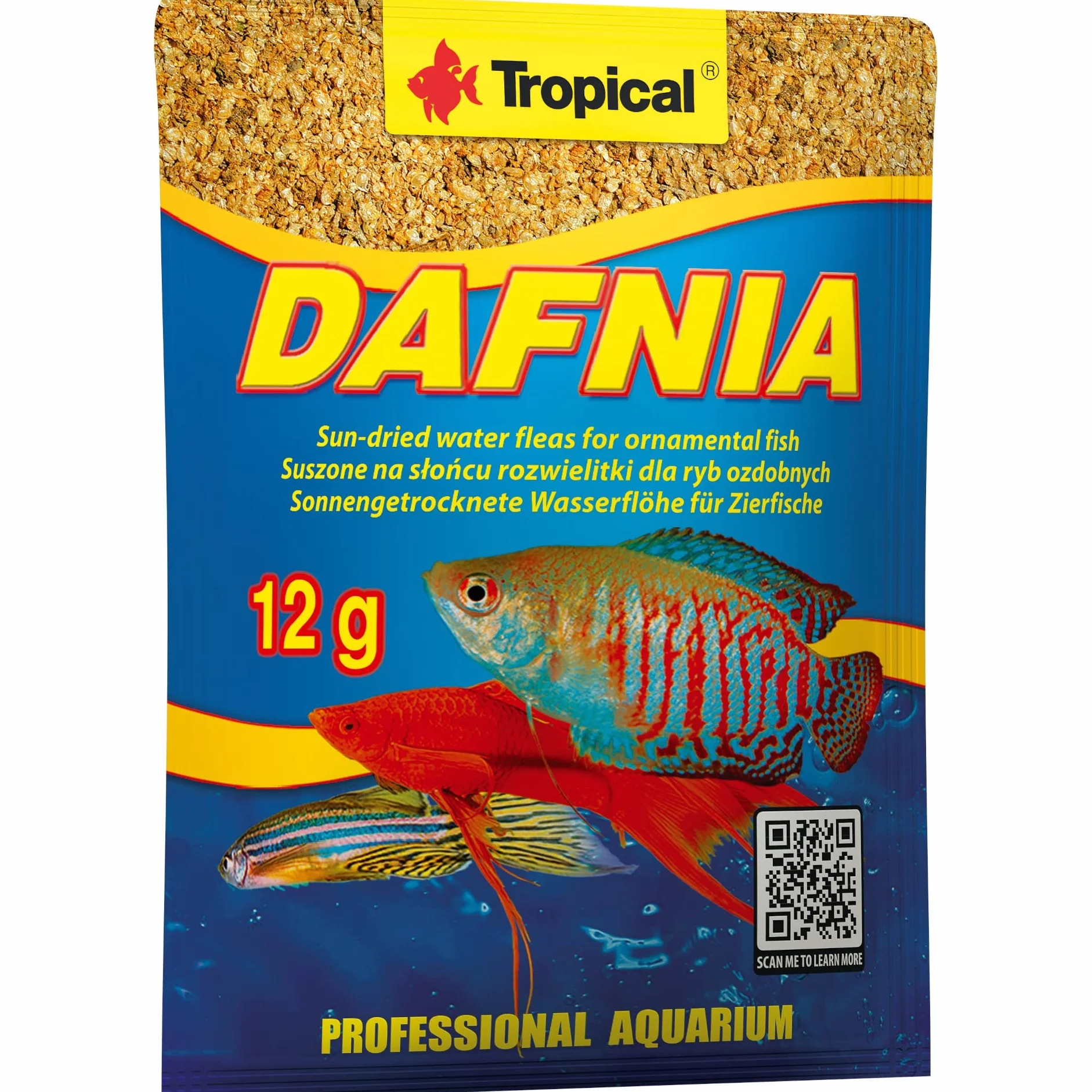 Tropical Dafnia Pokarm dla Ryb, Ryba, 12g