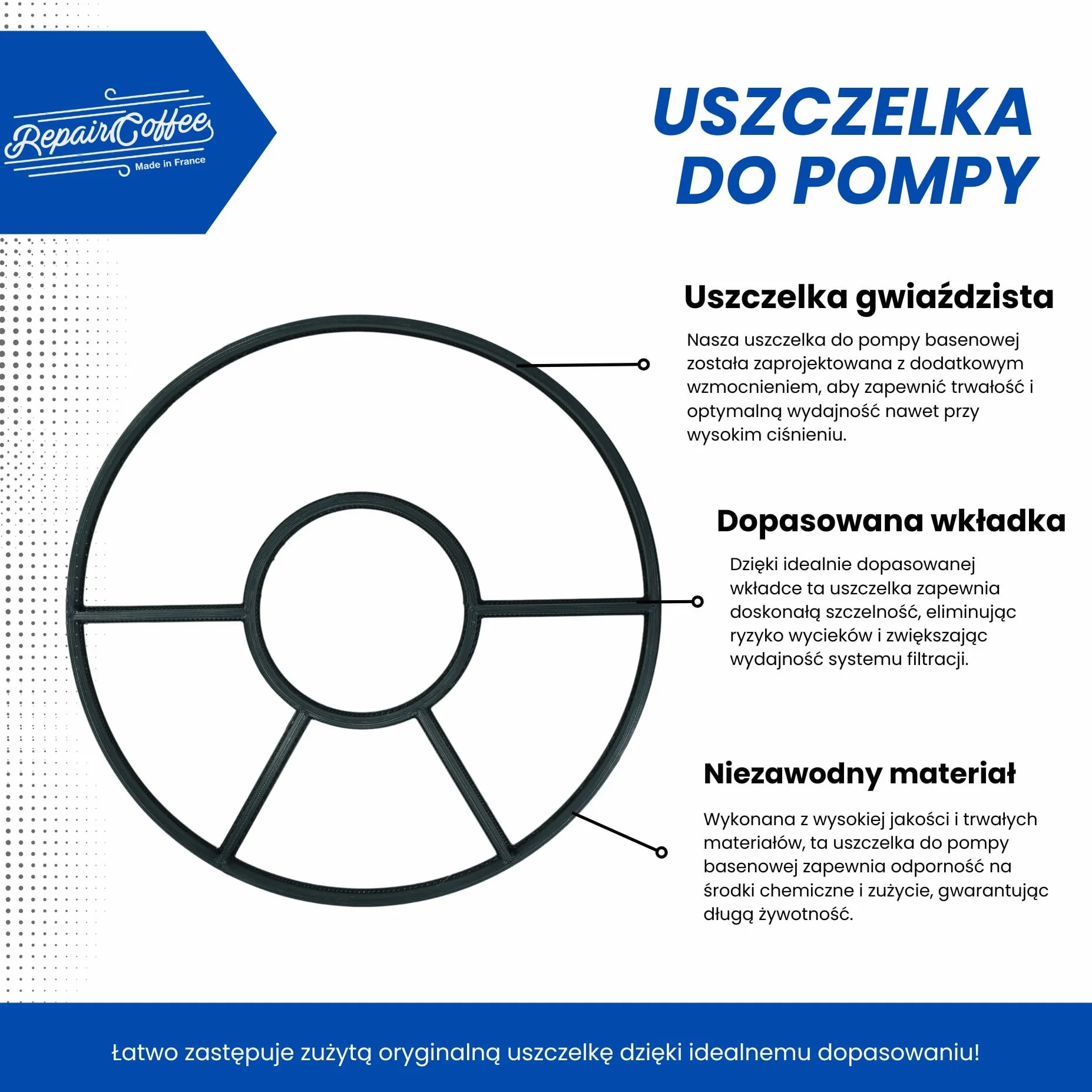 Uszczelka gwiazdowa kompatybilna z Bestway Flowclear - 13,2 cm 2006 l/h Filtr Piaskowy Pompa Basenowa Uszczelka Zaworu Basen Akcesorium Część Zamienna