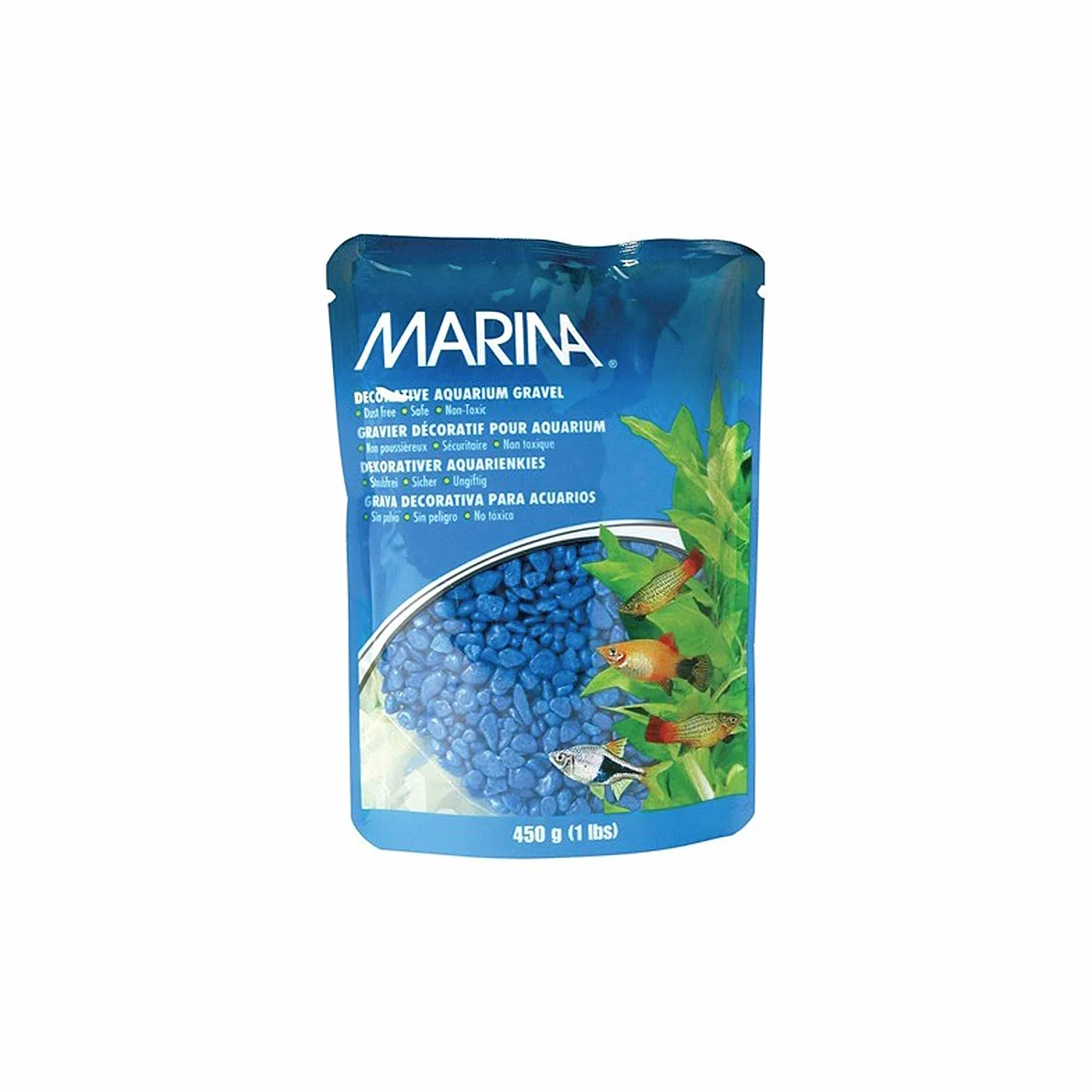 Marina Żwir do Akwarium 450 g Niebieski