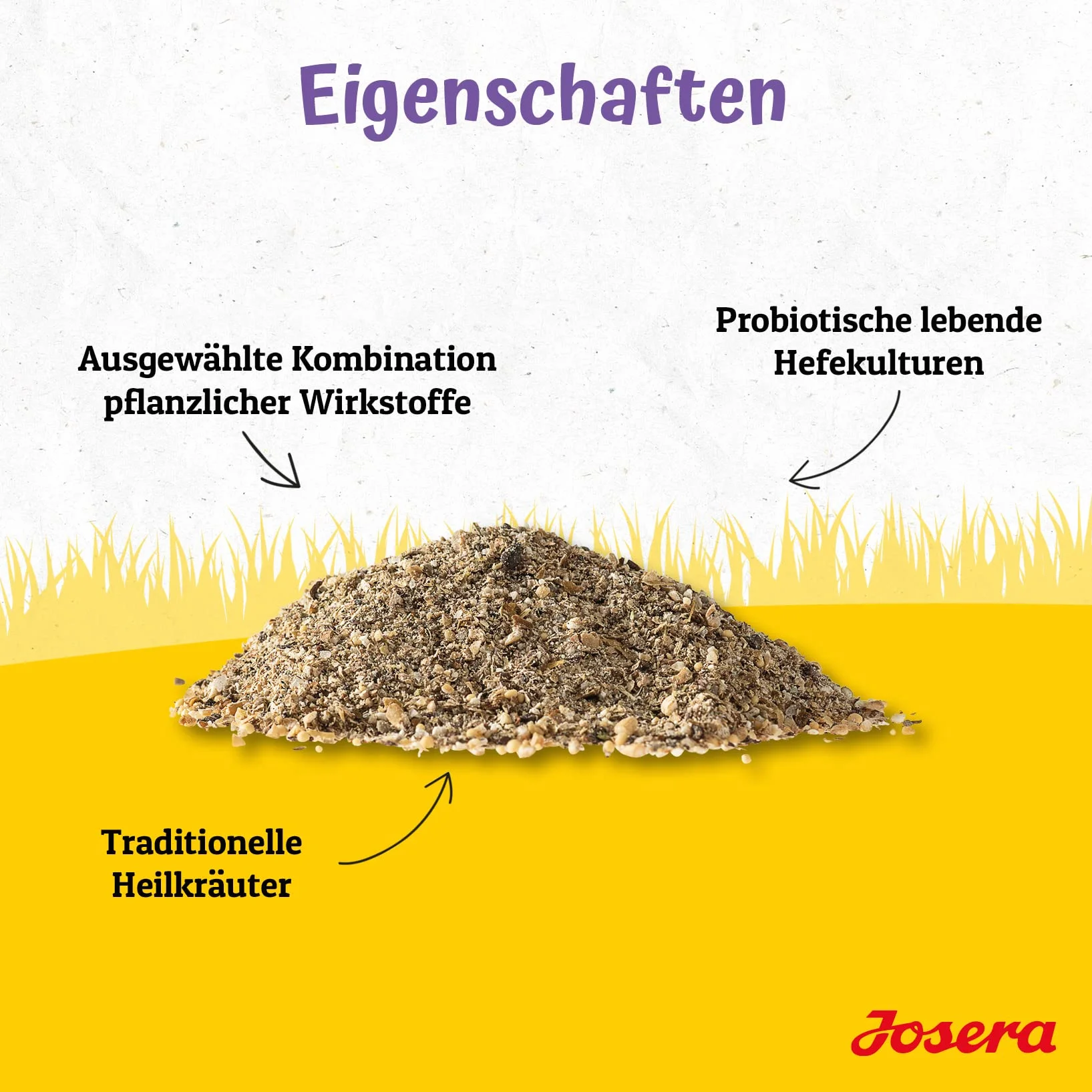 JOSERA Flavo Gast 3 kg karma dla koni wrażliwych z EquiFlavin