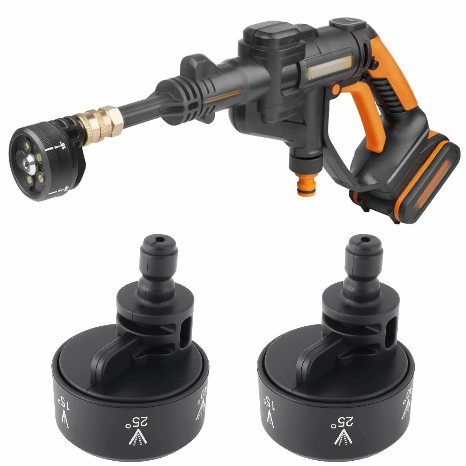 SG Store 2 szt. dysza myjki ciśnieniowej kompatybilna z Worx Hydroshot WG620e WG629e WG630e WG644