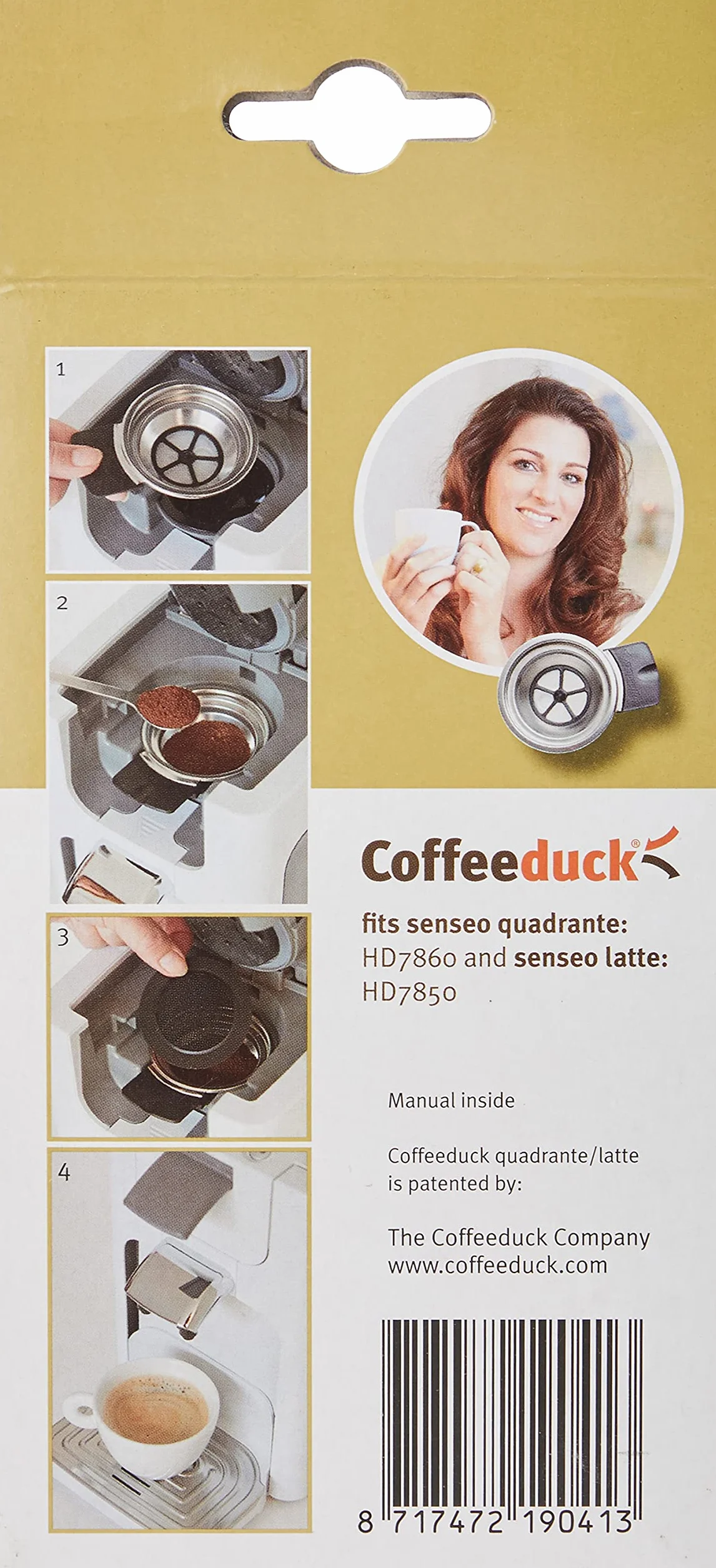 Noble 662628 kawa kaczka do latte/quadrante HD7850