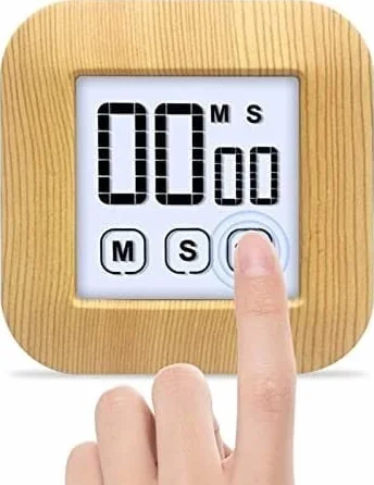 Timery, inteligentna prasa kuchenna Timer do ekranu Cyfrowy minutnik do gotowania Zegar magnetyczny LCD ABS Stoper Minutnik kuchenny