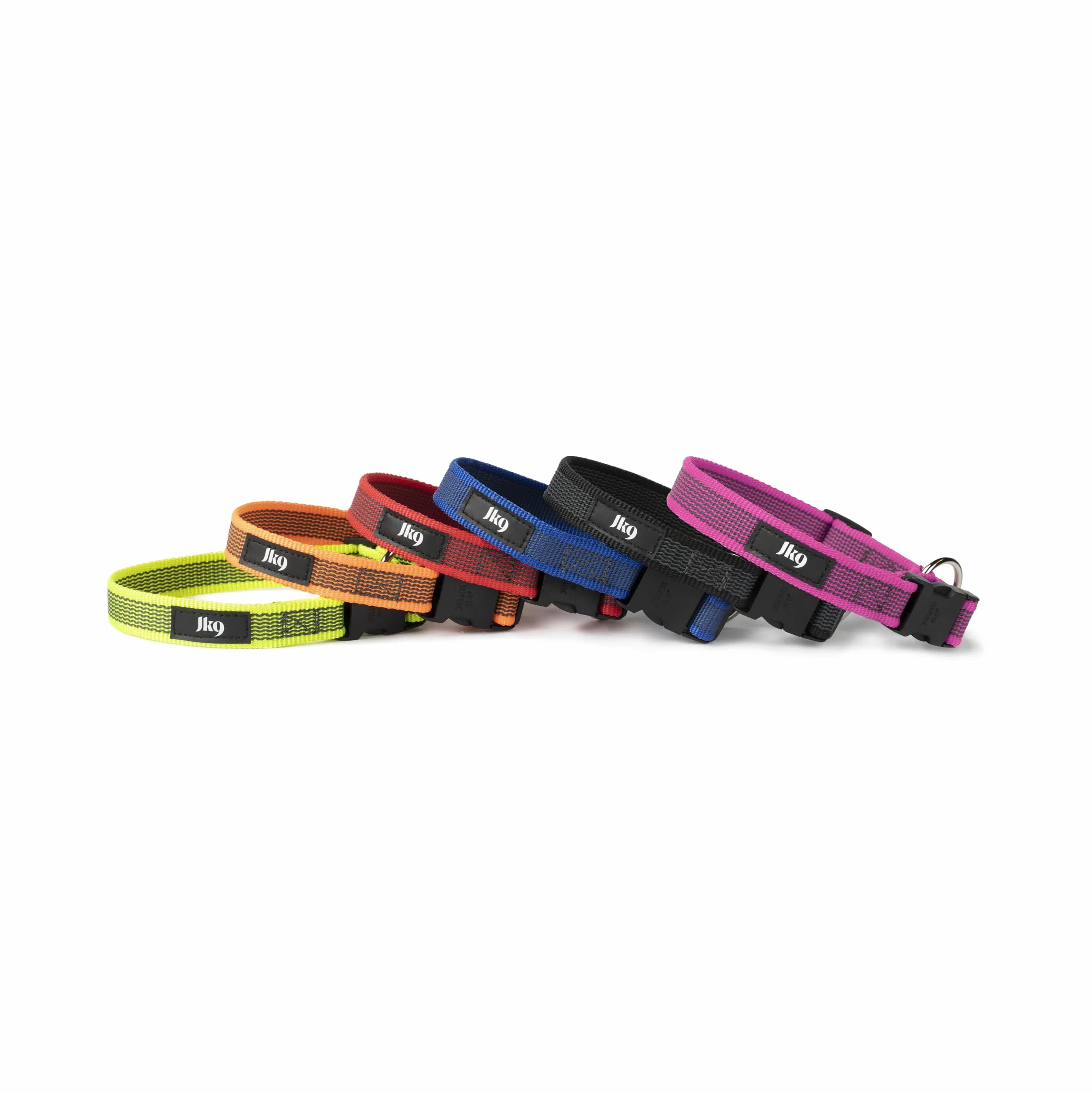 Julius-K9 obroża Color & Gray, 20 mm (27–42 cm), czerwono-szara
