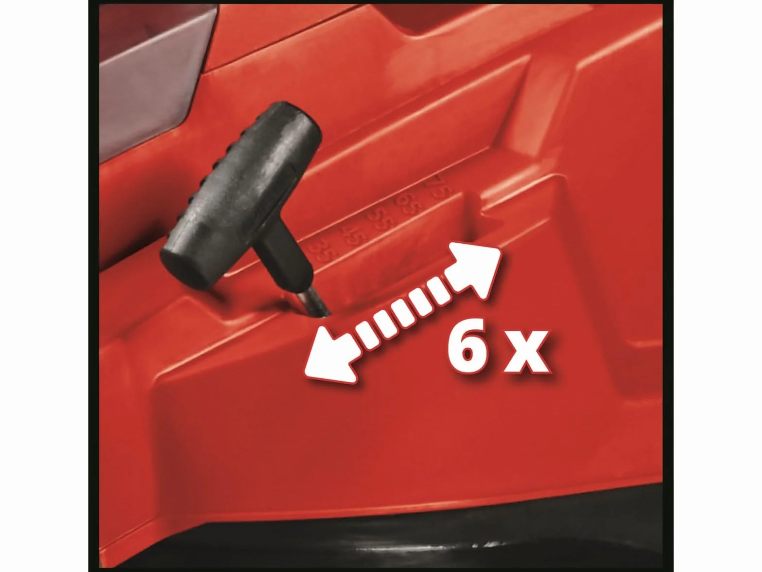 Einhell Kosiarka akumulatorowa RASARRO 36/42 Power X-Change (36 V, szerokość cięcia 42 cm, do 550 m², szczotka do mulczowania, pojemność 50 l, akumulatory i ładowarka)