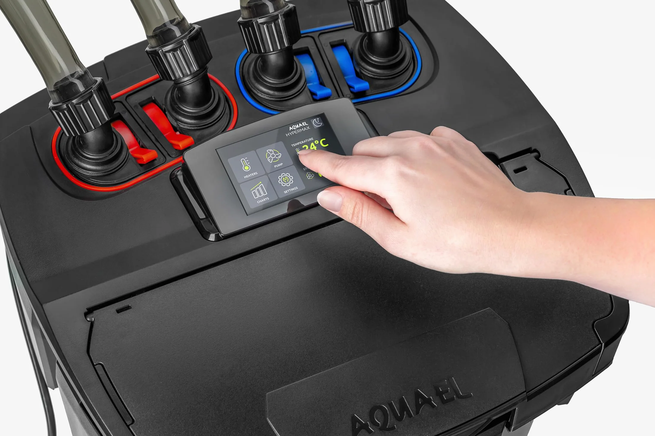 Filtr HYPERMAX LINK - Kontroluj świat pod wodą | filtr zewnętzrny do akwariów słodkowodnych 200-1500 l | 4500 l/h | 18-36 W