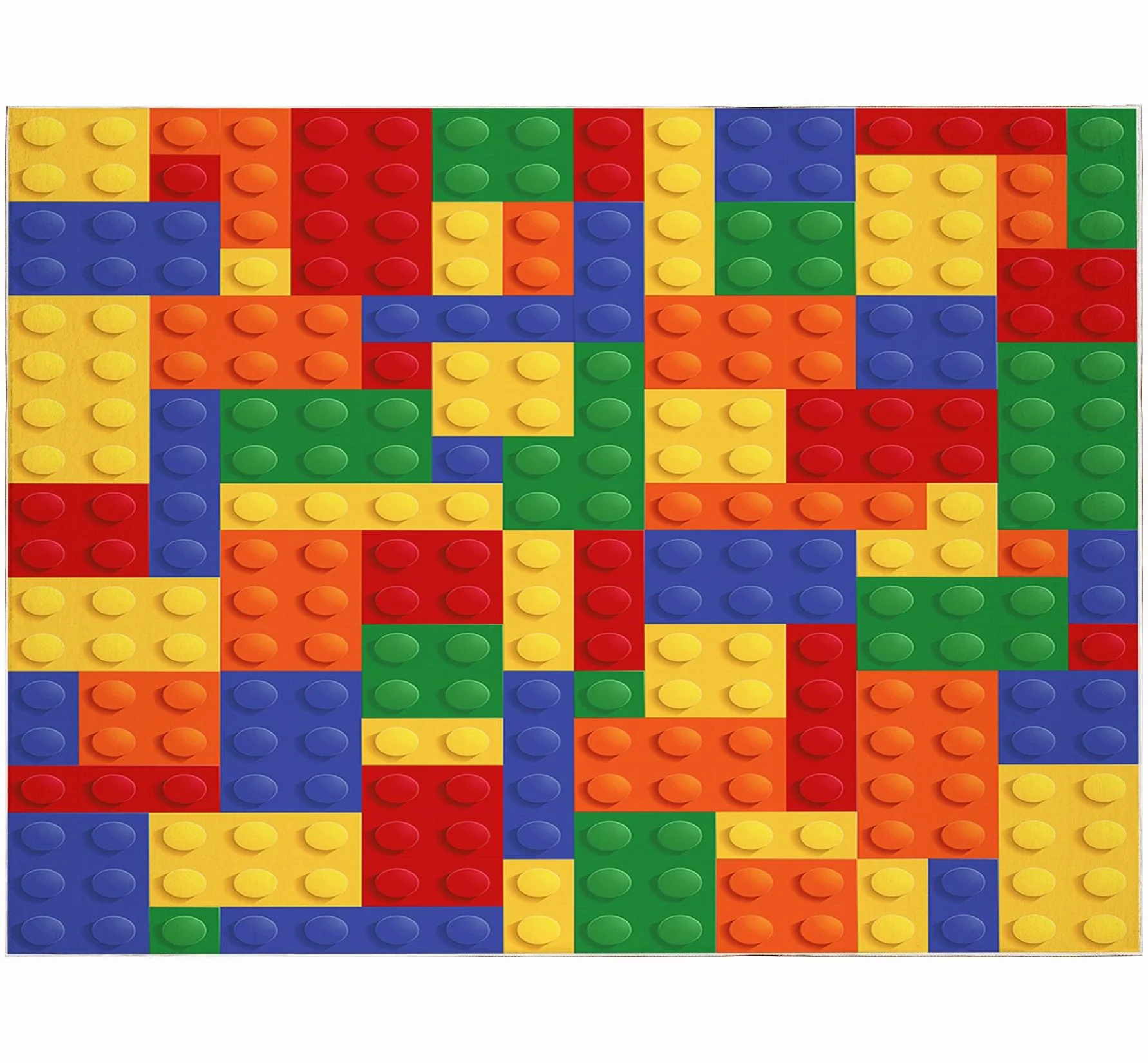 Dywany do salonu, geometryczne, kolorowe klocki do sypialni, dywan 120 x 170 cm, dywanik do salonu, antypoślizgowy dywan, dywan z nadrukiem 3D, nie gubi włosia, łatwy do czyszczenia