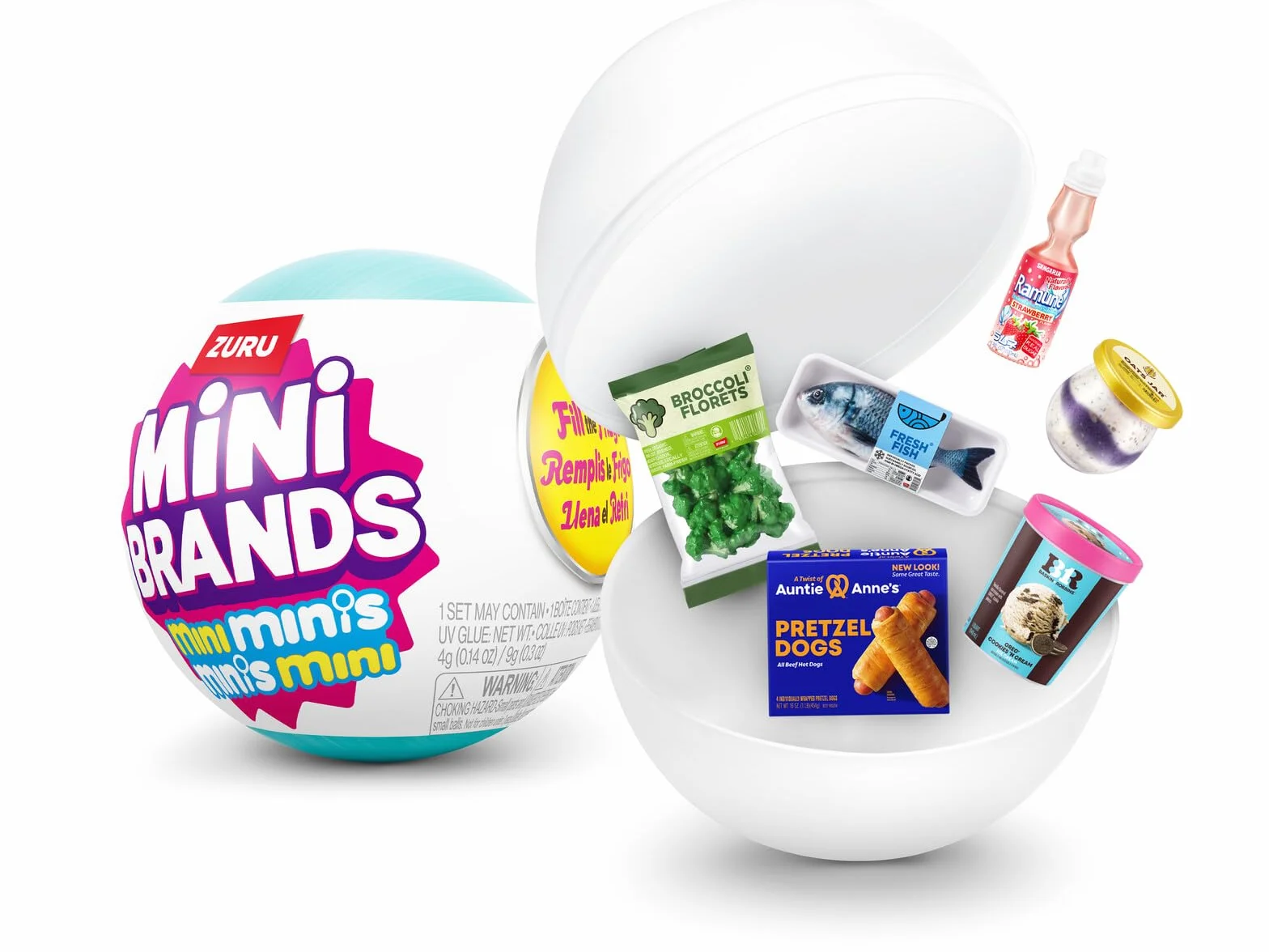 Mini Brands wypełnij lodówkę