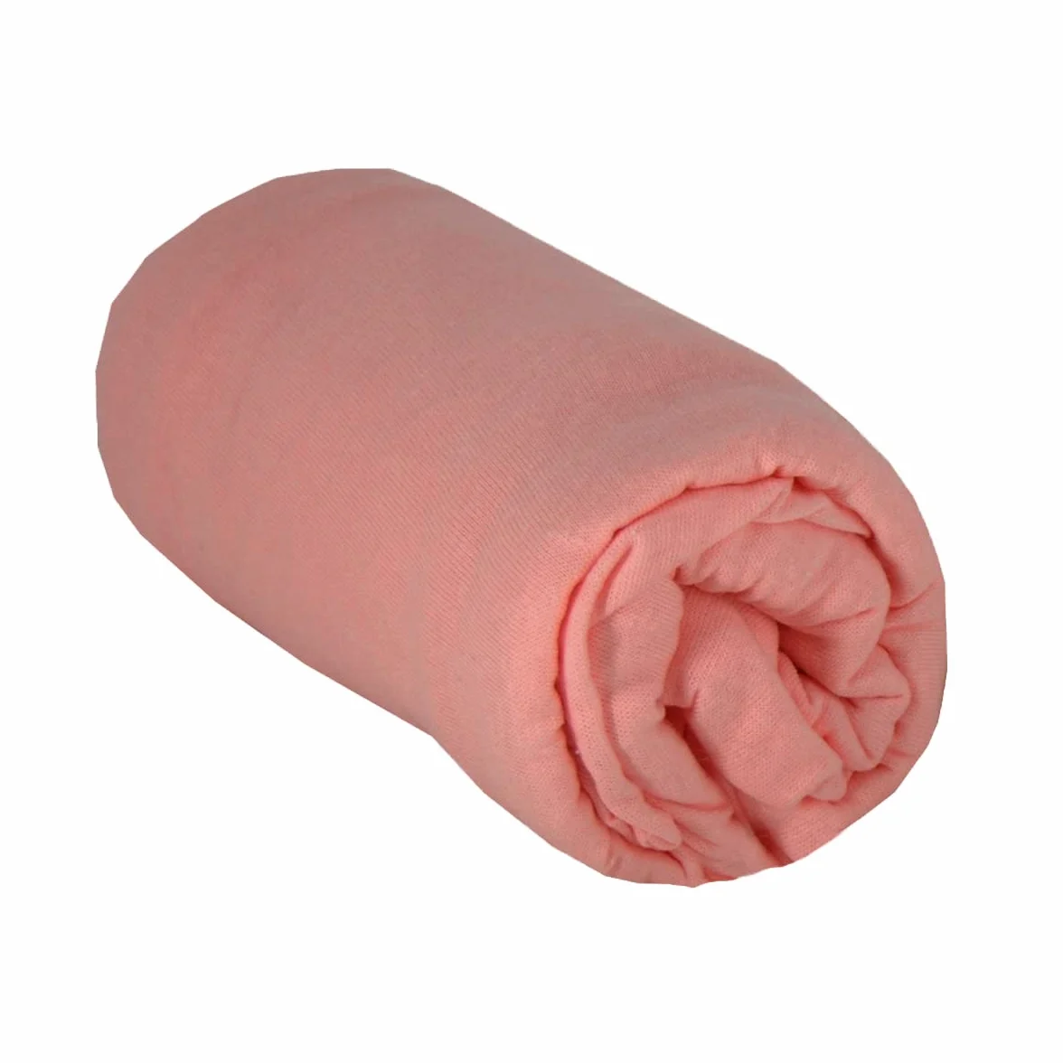 BabyCalin - Prześcieradło z gumką 70x140x17cm Terakota z certyfikatem OEKO-TEX