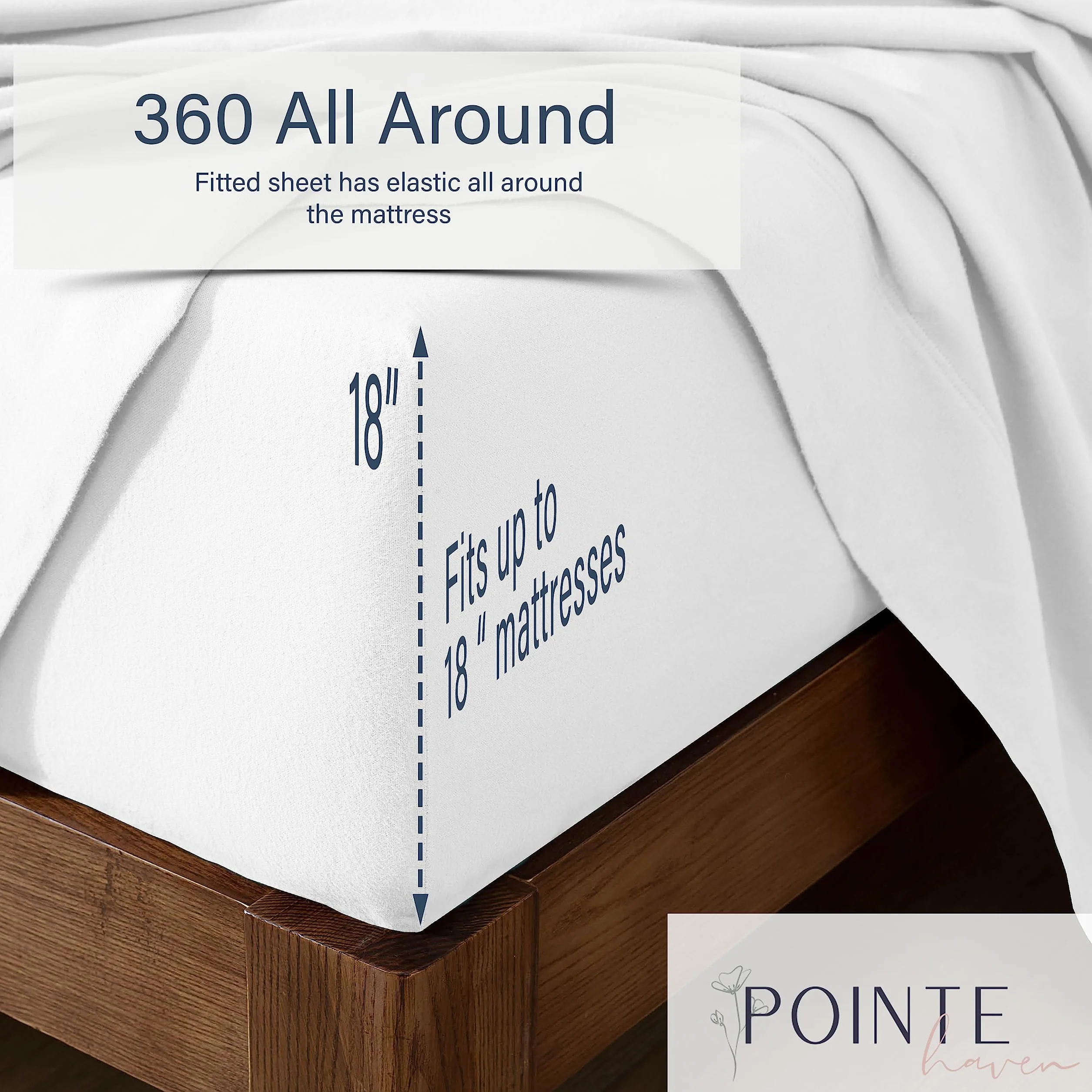 Pointehaven 3-częściowy komplet pościeli z flaneli bawełnianej, 180 g/m², aksamitny, Twin, Koty, dekatyzowany, z głębokimi kieszeniami, z gumką, podwójnie szczotkowany
