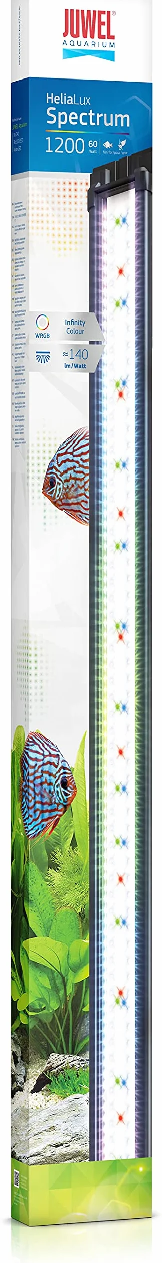 Juwel Aquarium 48912 Oświetlenie do Akwarium, Spectrum 1200, 60 W, Czarny/Biały