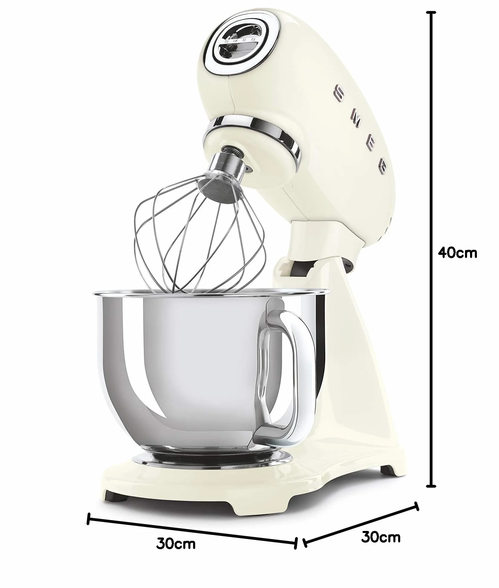 Smeg SMF03CREU mixeur Robot mixer 800 W Crème
