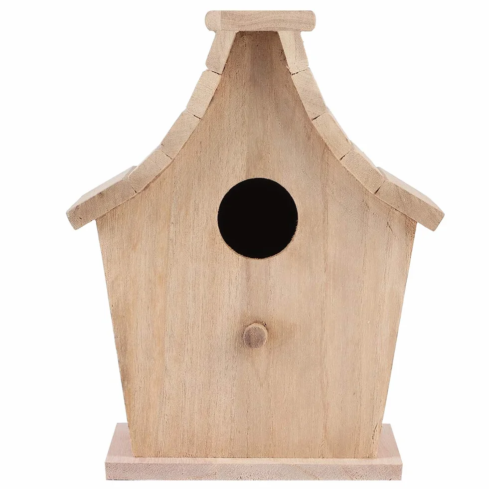 Drewniany domek dla ptaków do wiszącego pudełka do uprawy na zewnątrz wiszący domek dla ptaków artykuły dla papug budgie małe ptaki