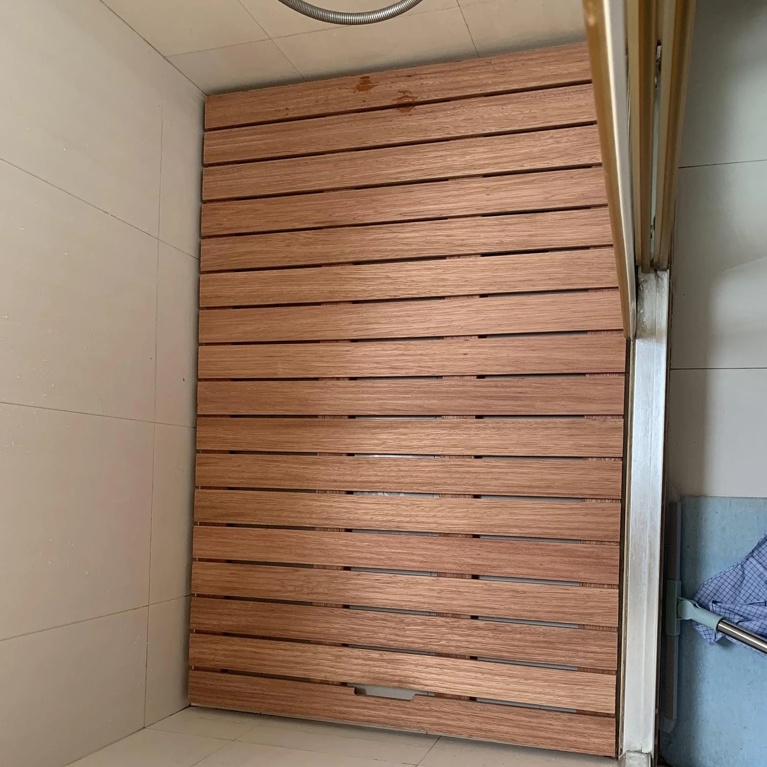 Solidna mata podłogowa pod prysznic, 30-90 cm, składana i wytrzymała mata łazienkowa dla osób starszych, wanna spa, antypoślizgowa, odporna na wilgoć, idealna do użytku łazienkowego