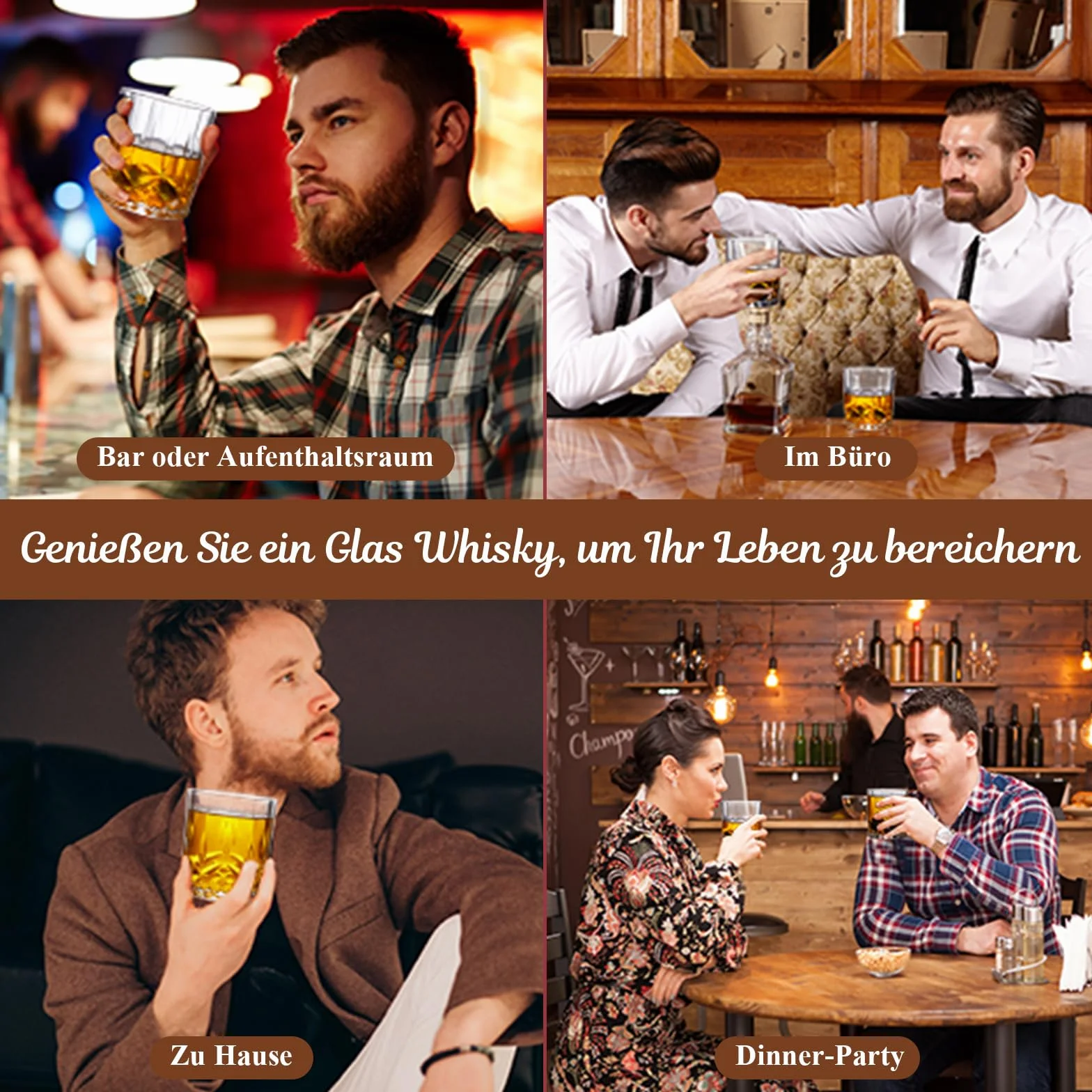 Zestaw Szklanki do Whisky