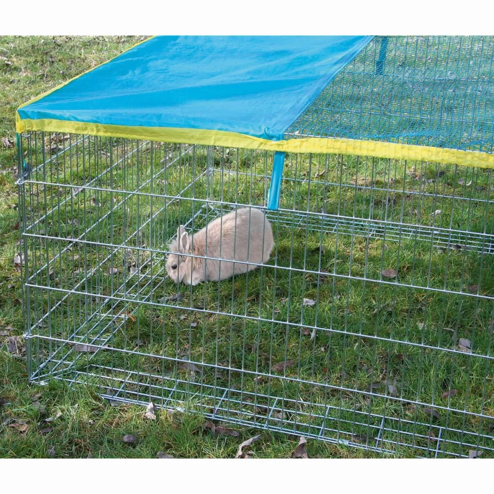 KERBL PET Wybieg z blokadą 115 x 115 x 65 cm siatka ochronna