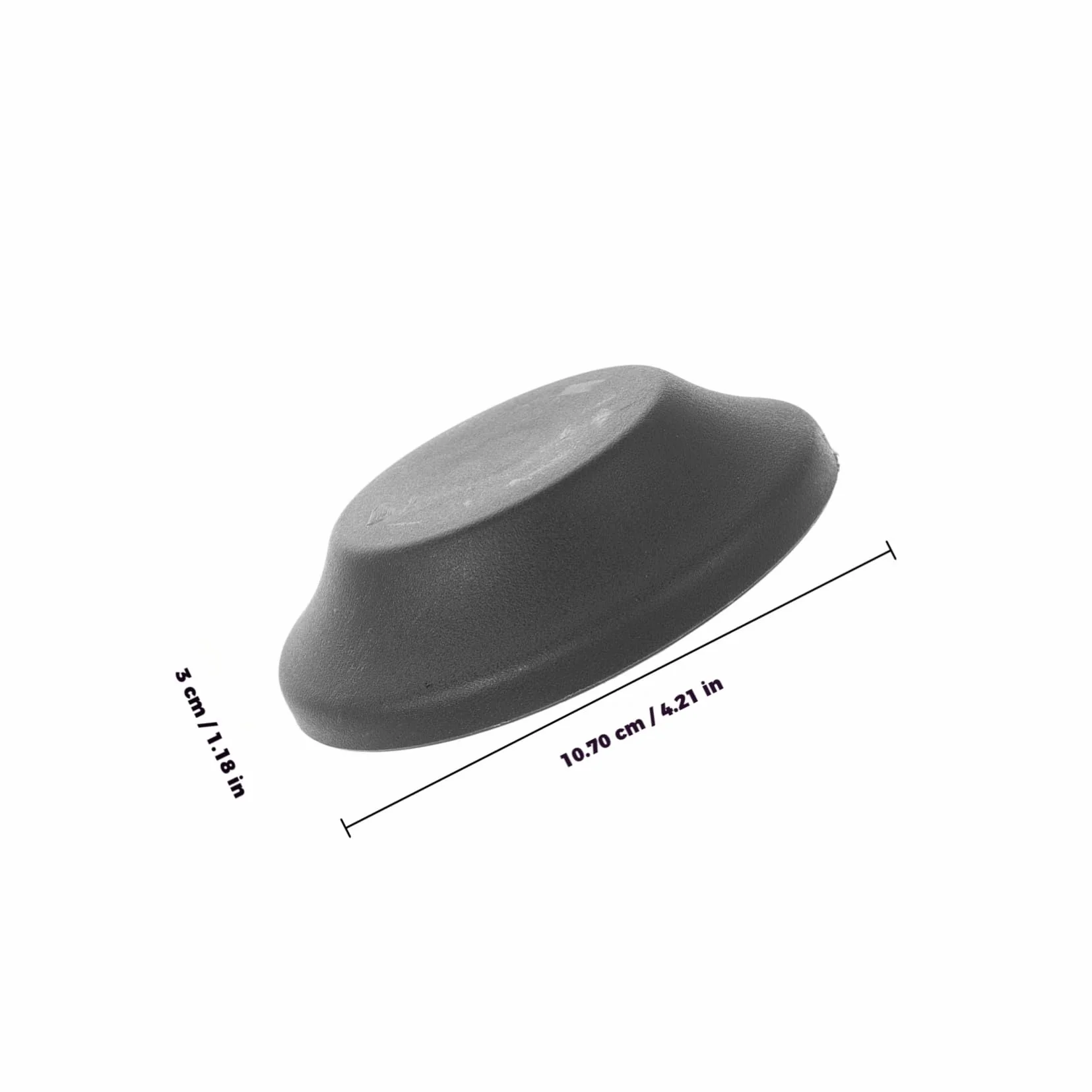MAGICLULU 2 Szt. Plastikowe Końcówki Do Parasola Trwałe Osłony Szczyt Parasola Ogrodowego Wymienne Nakładki Ochronne Szare Akcesoria Do Parasoli Zewnętrznych