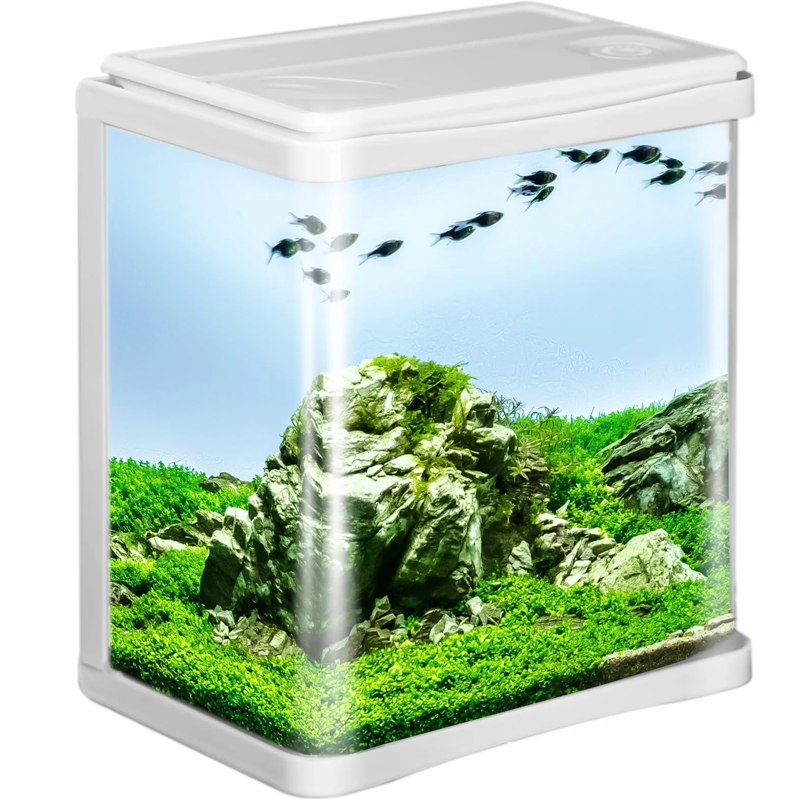 Kruger Meier Arona Aquarium 3l akwarium biały
