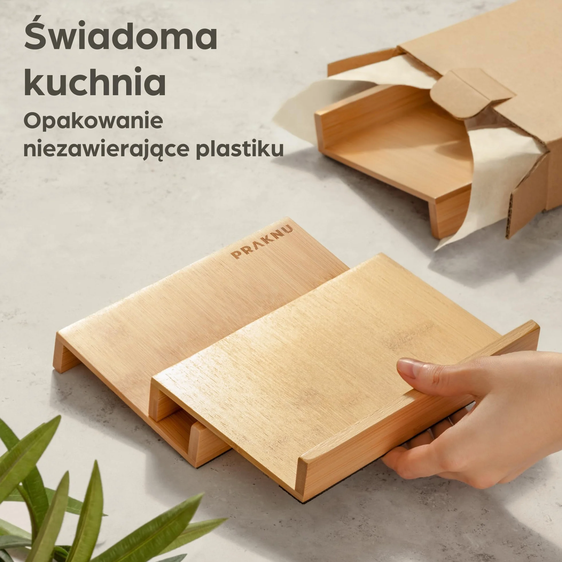 Stojak na Przyprawy do Szuflady Bambusa FSC® - na 12 słoiczki z przyprawami (19 x 13 x 3 cm) - z matą antypoślizgową - 3 tier, organizer na przyprawy