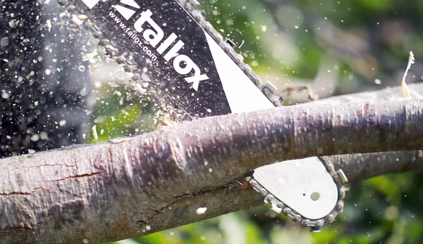 Tallox 3 łańcuchy do piły 3/8'', 1,1 mm, 52 TG, 35 cm, miecz kompatybilny z Oregon Makita Bosch