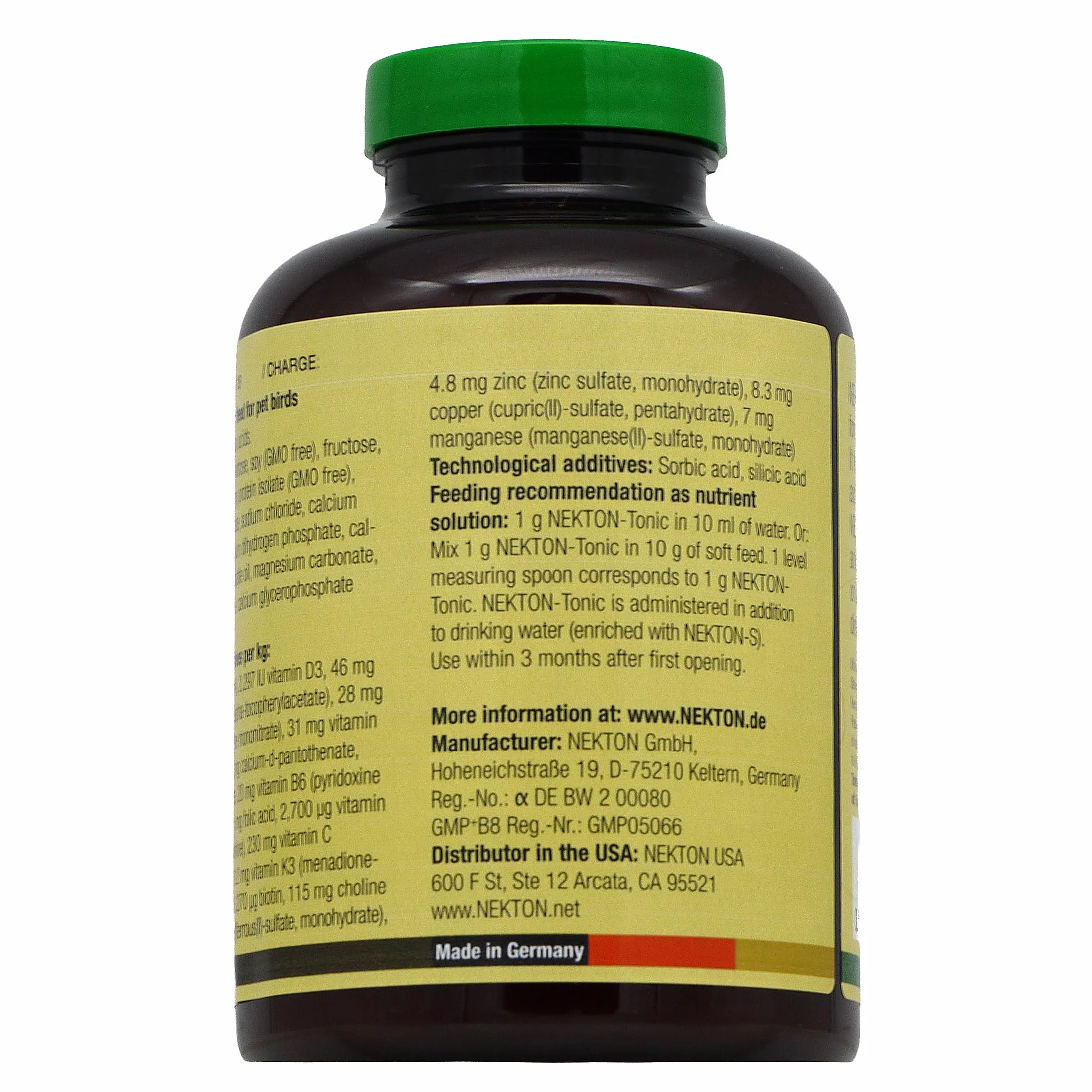 Nekton Tonic I, rozmiar S, 1 opakowanie 150 g