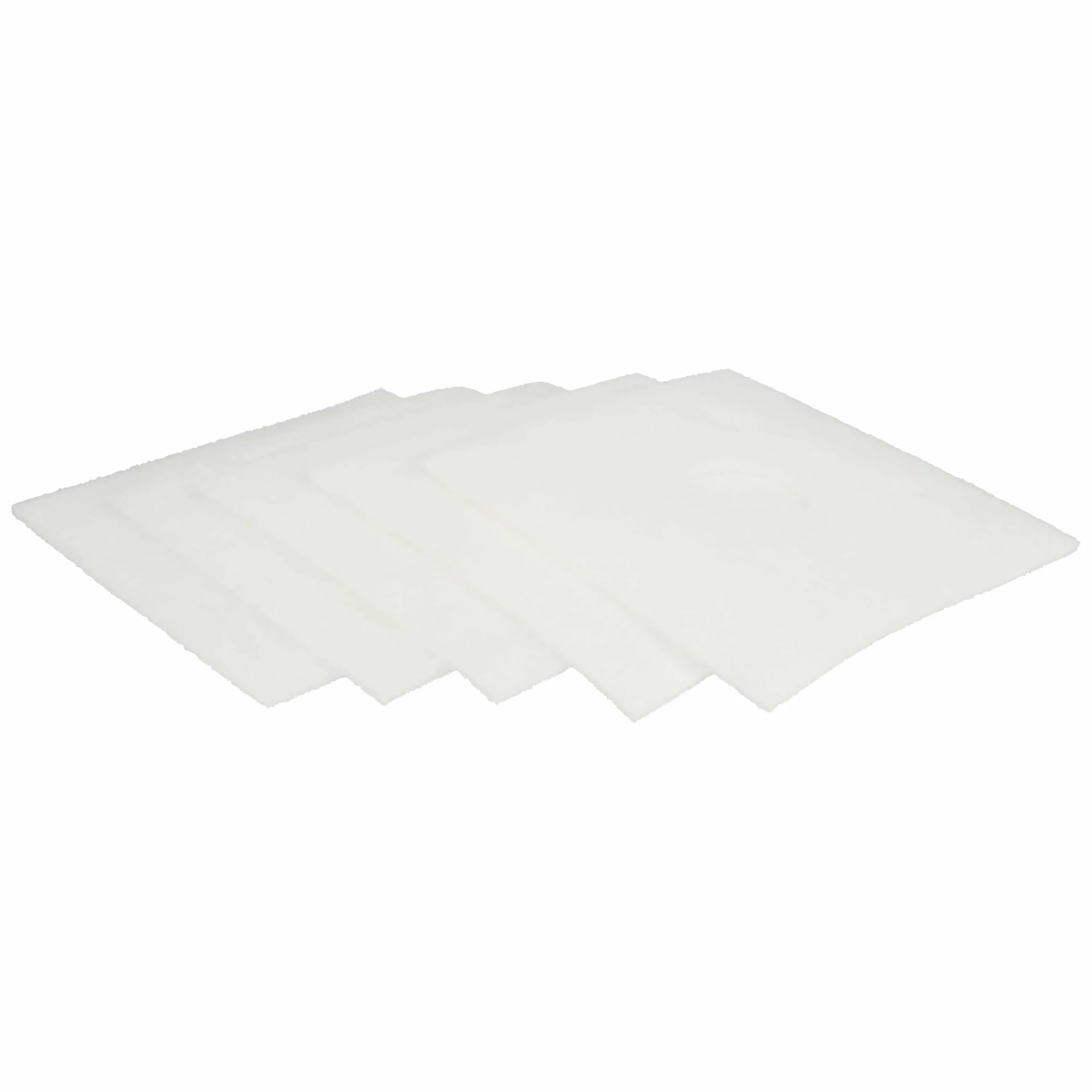 vhbw 5 x filtr powietrza kompatybilny z Helios ELS-100/60/40, ELS-100/60, ELS-100, ELS-Uni 60/40, wentylator łazowy