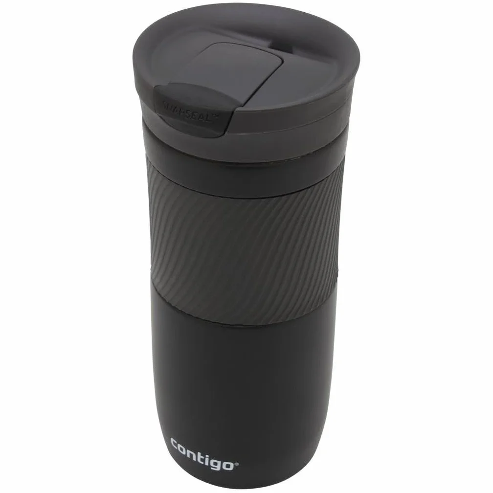 Contigo Unisex Byron 2095663 Kubek Termiczny, Czarny, 470 ml