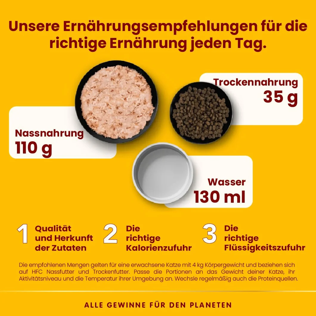 Almo Nature HFC Natural Megapack mokra karma dla kotów tuńczyk kurczak szynka 6 x 70 g