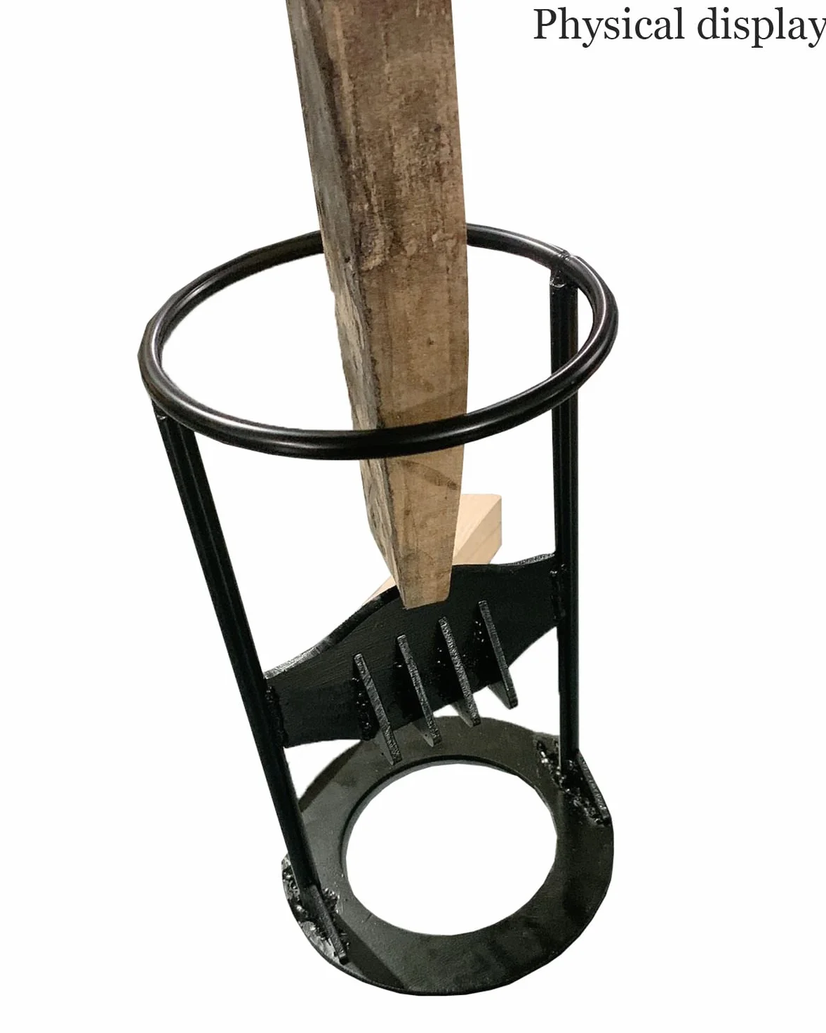 Kliny do drewna opałowego Kindling Splitter, ręczny protokół do logowania do kancelarii, klin żeliwny do domu, na kemping i na świeżym powietrzu