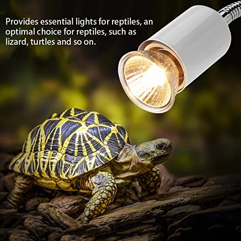 Lampa grzewcza dla gadów 25W/50W do terrarium akwarium żółw jaszczurka
