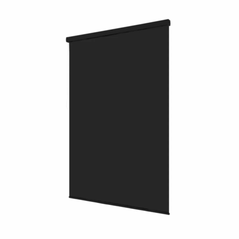 Roleta prysznicowa w kasecie, model uniwersalny, czarna, 7 szerokości do wyboru (160 x 240 cm)