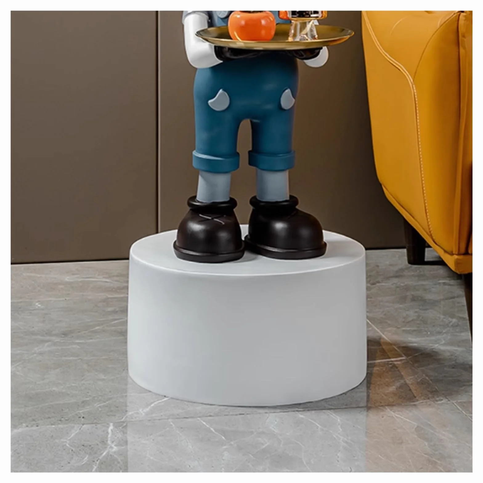 Podwyższony stojak na ciasto i podstawa wystawowa na manekiny - 40x15 cm Klimatyzator Podwyższona platforma z ochronną osłoną cylindra na imprezy i pokazy