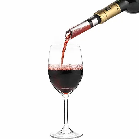 ecooe Dekanter do wina, szybko dekantuje czerwone wino, z materiałów przeznaczonych do kontaktu z żywnością, nie zawiera BPA