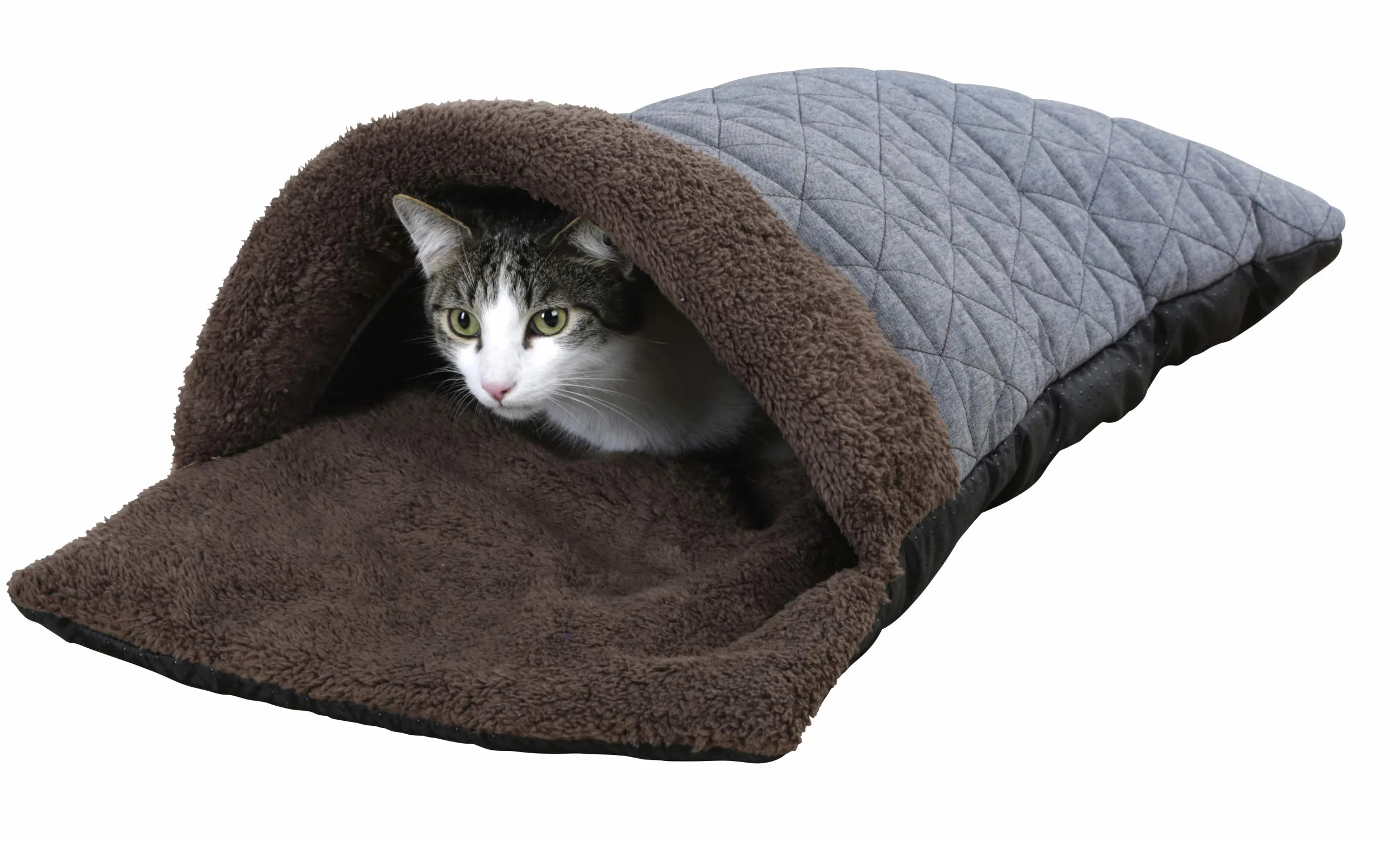 Kerbl Thea Cosy Bag 40 x 70 x 12 cm brązowo-niebieska
