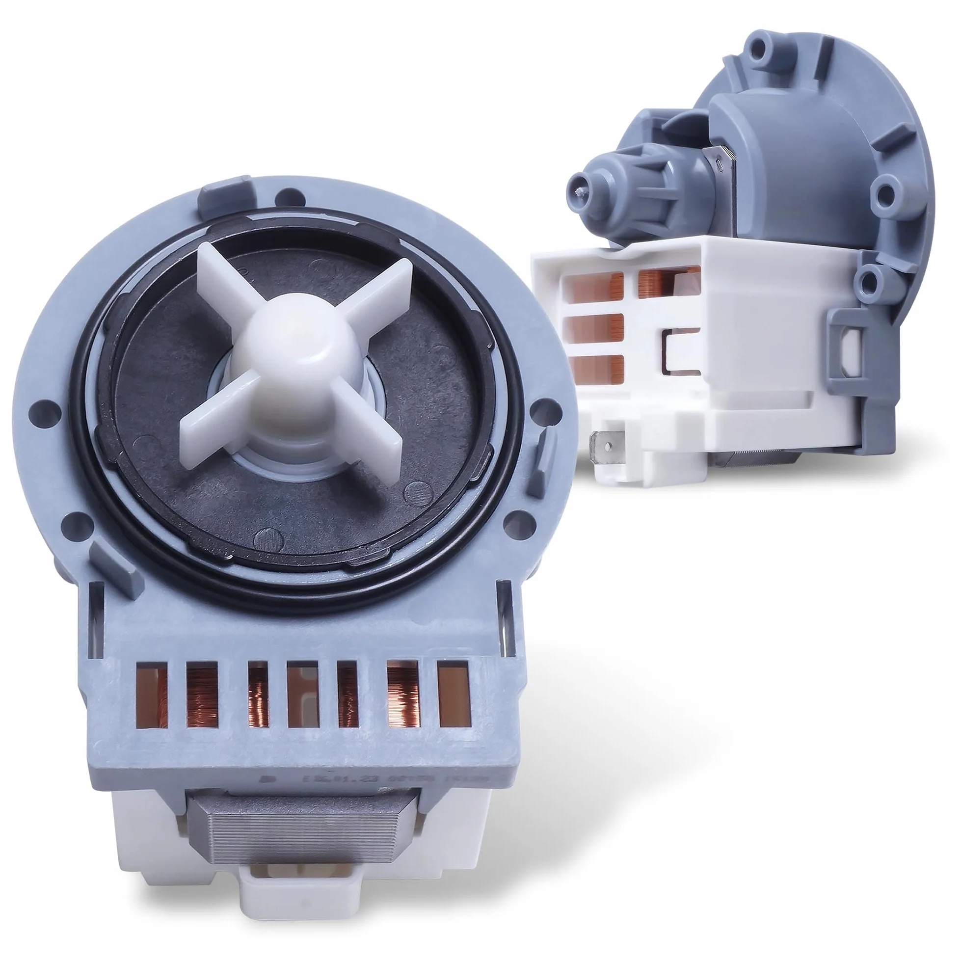 VIOKS Pompa do ścieków AEG Whirlpool Zanussi, 2 sztuki, 40 W, zapasowa pompa spustowa do Askoll M231 XP 290735 290875 AEG Electrolux 53188943574