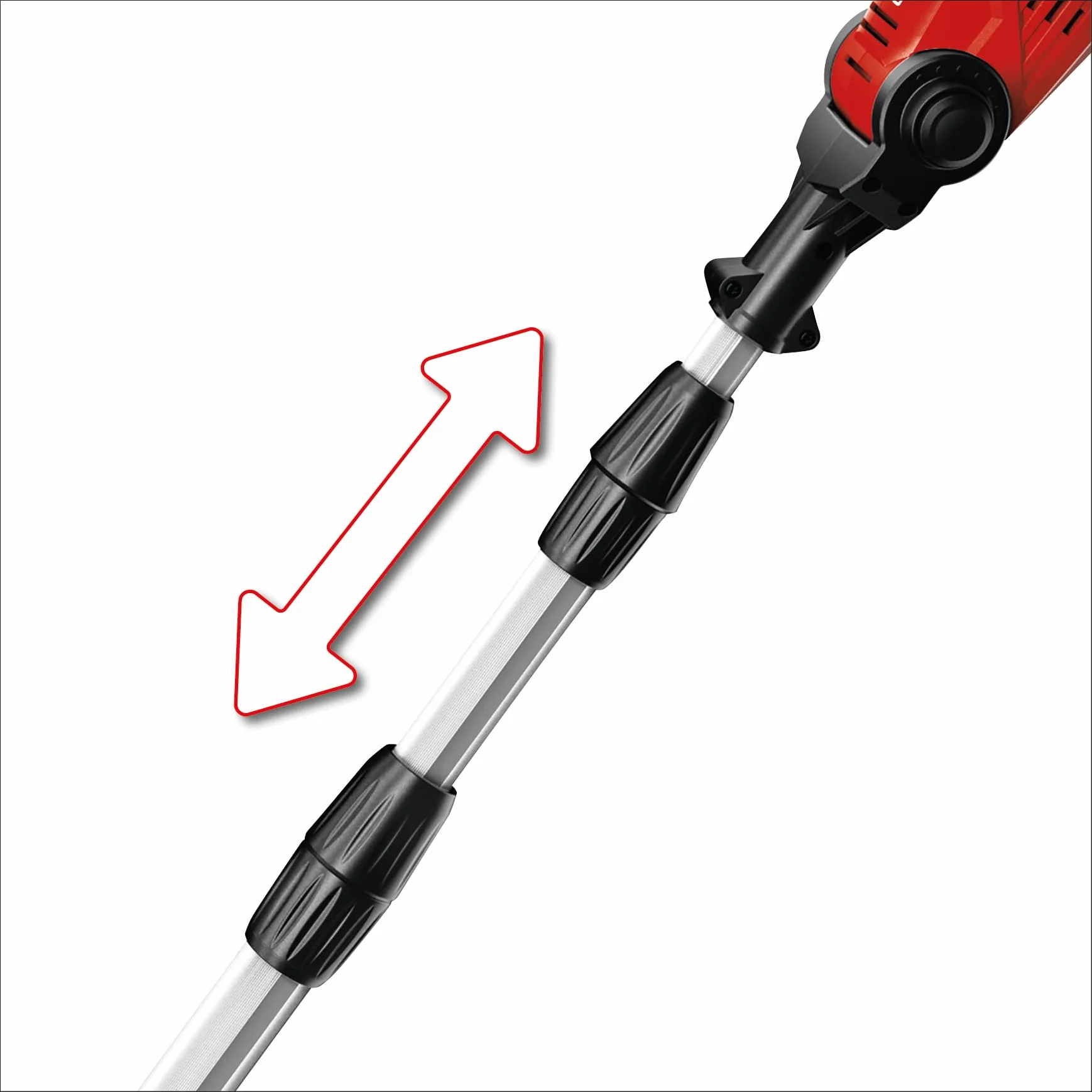 Einhell Ge-Lc 18 Li T Solo Piła Teleskopowa, Czarny/Czerwony, 88-184 cm
