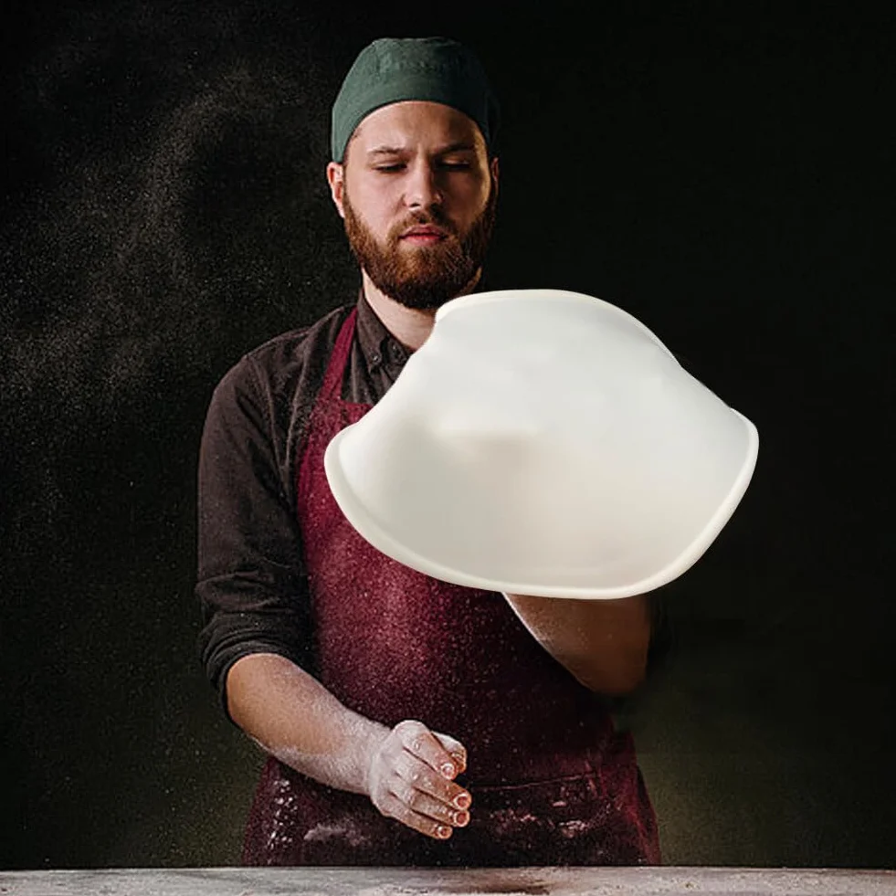 Asudaro Silikonowa pizza treningowa 30 cm wielokrotnego użytku rozciągliwe rzucanie naleśników dla początkujących kucharzy