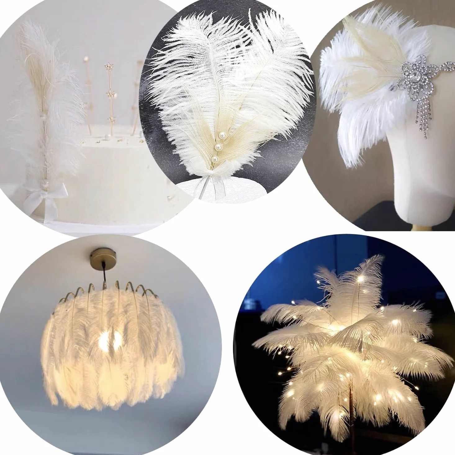 10 sztuk 30-35 cm naturalne strusie pióra, bukiet do majsterkowania, DIY, łapacz snów, akcesoria, dekoracja domu, na wesele, imprezę, święta, ubrania, dekoracja, kolor jasnoróżowy