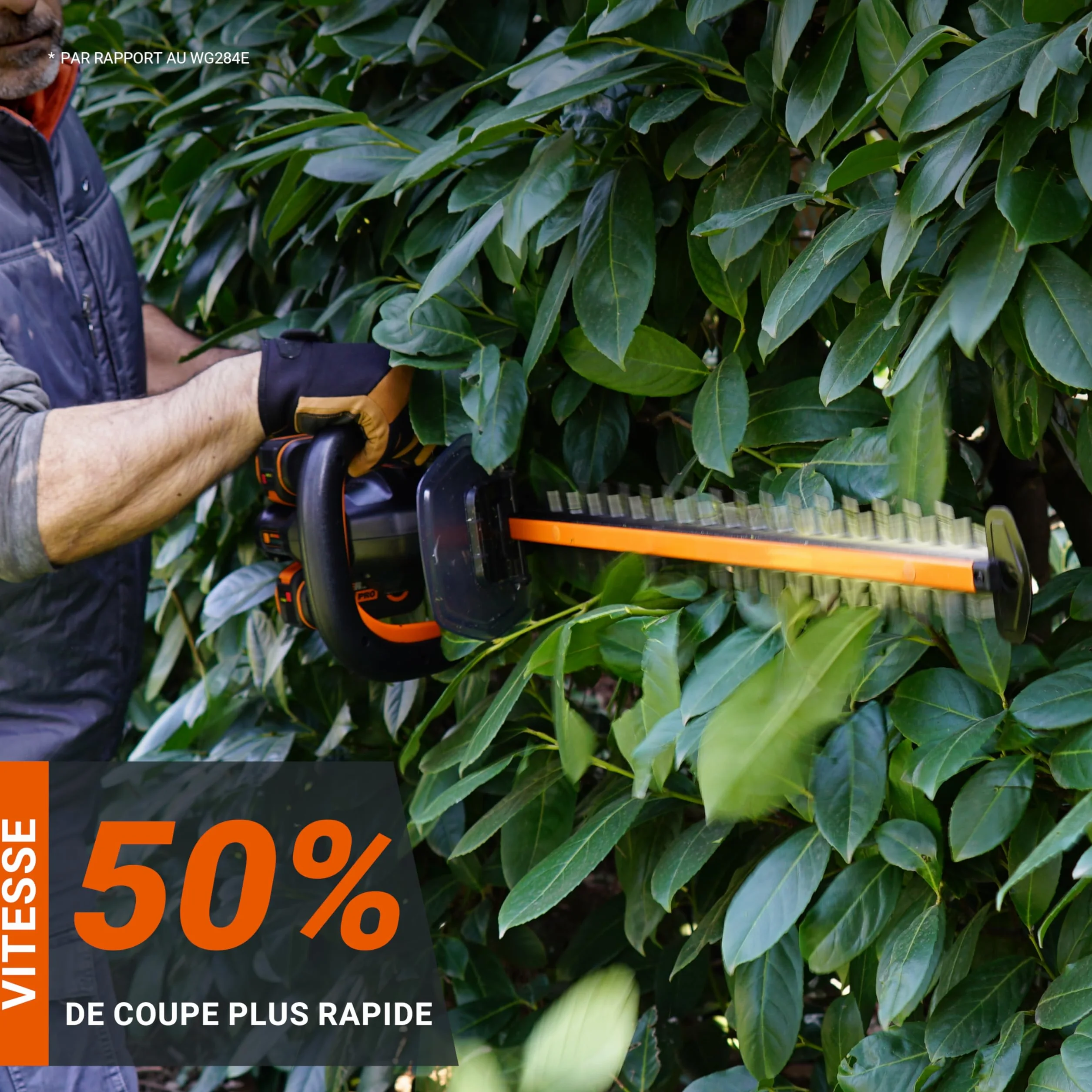 WORX WG286E.9 ODCIĘCIE 2 x 20 V/2 Ah LIHIO OSTRZE 58 cm ŚREDNICA CIĘCIA 25 MM, BATERIE I ŁADOWARKA NIE JEST DOŁĄCZONA