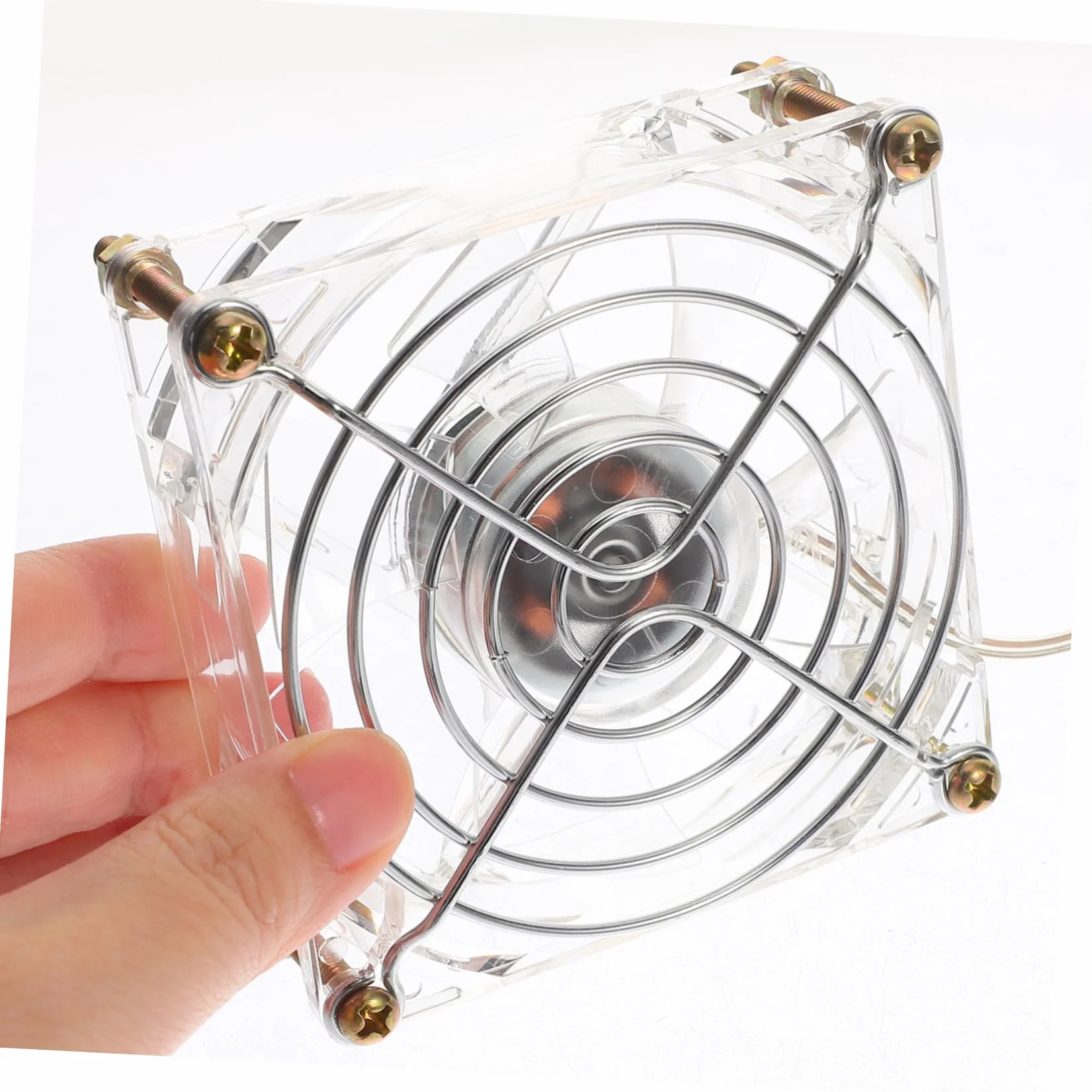 Toyvian Przenośny Wentylator Biurkowy USB Dla Psów Terrarium