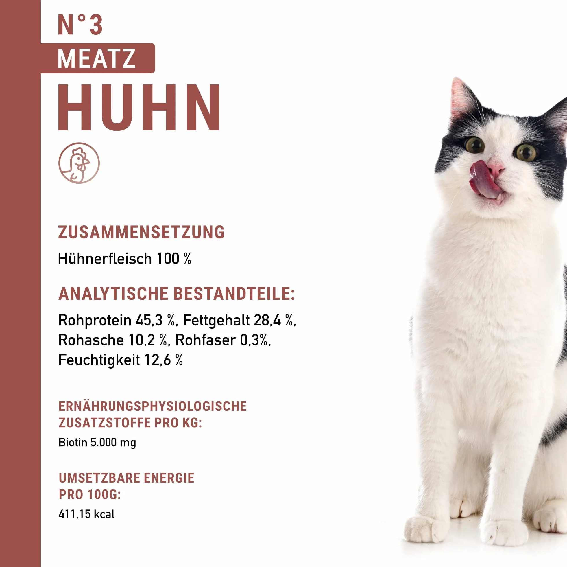 Catz Finefood N° 3 Karma dla Kotów, 45 g